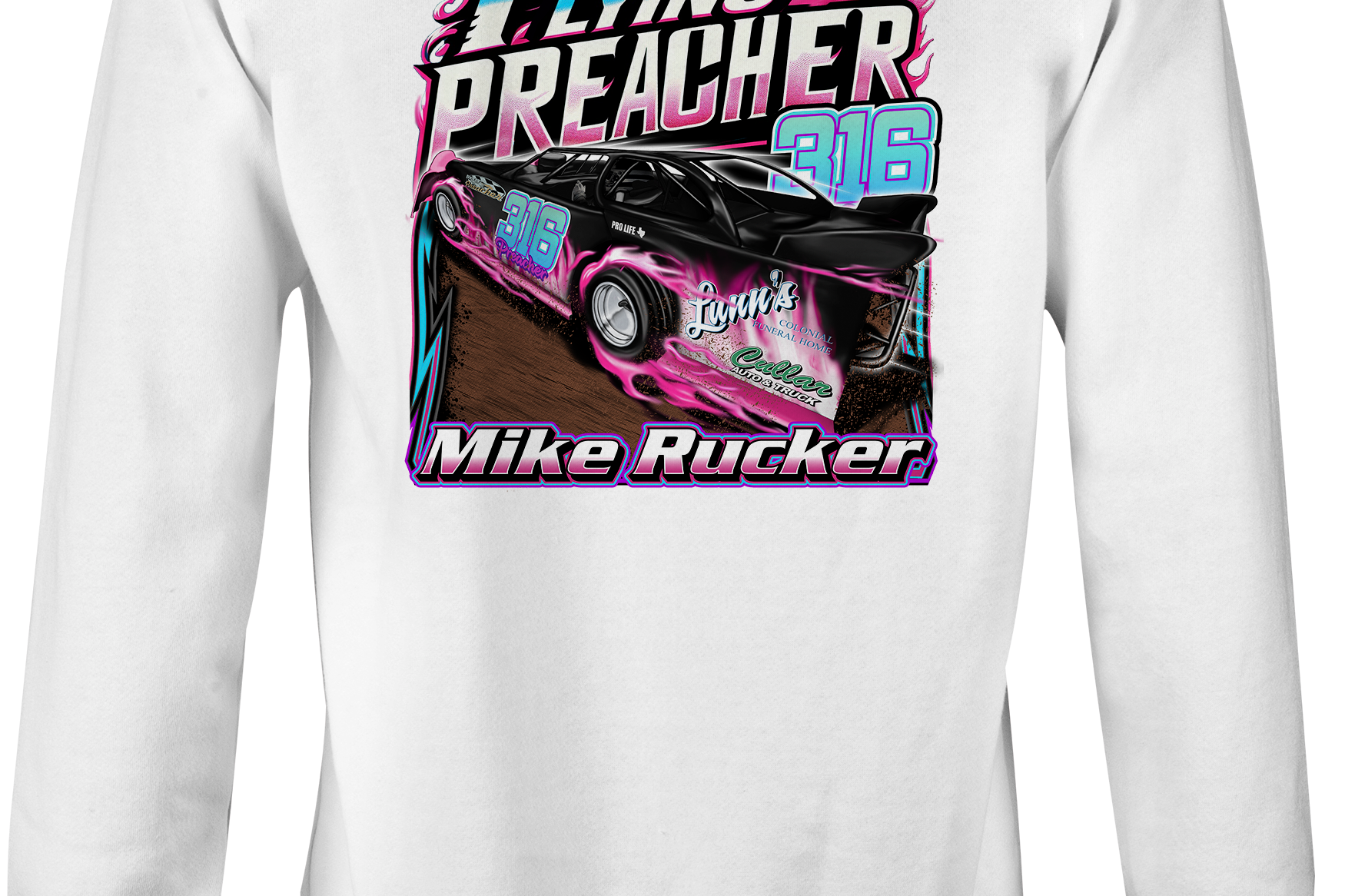 The Flying Preacher Crewneck Sweatshirts