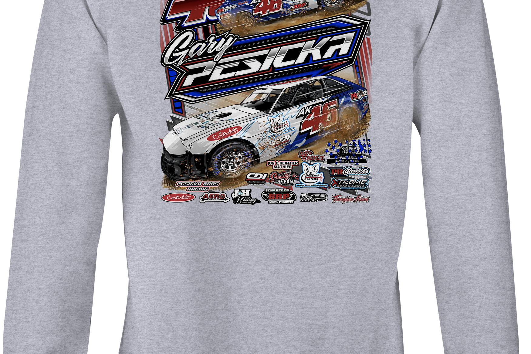 Gary Pesicka Crewneck Sweatshirts