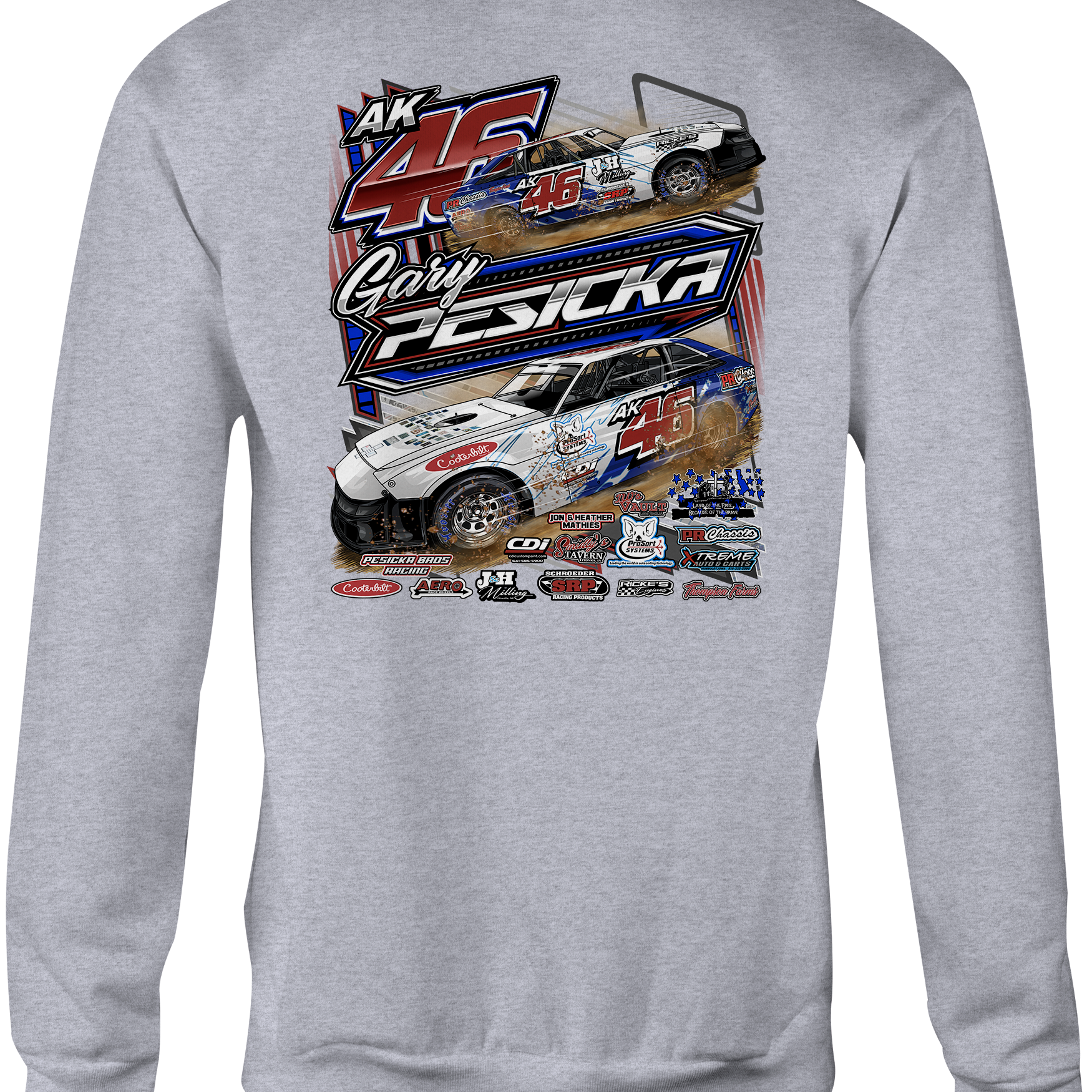 Gary Pesicka Crewneck Sweatshirts