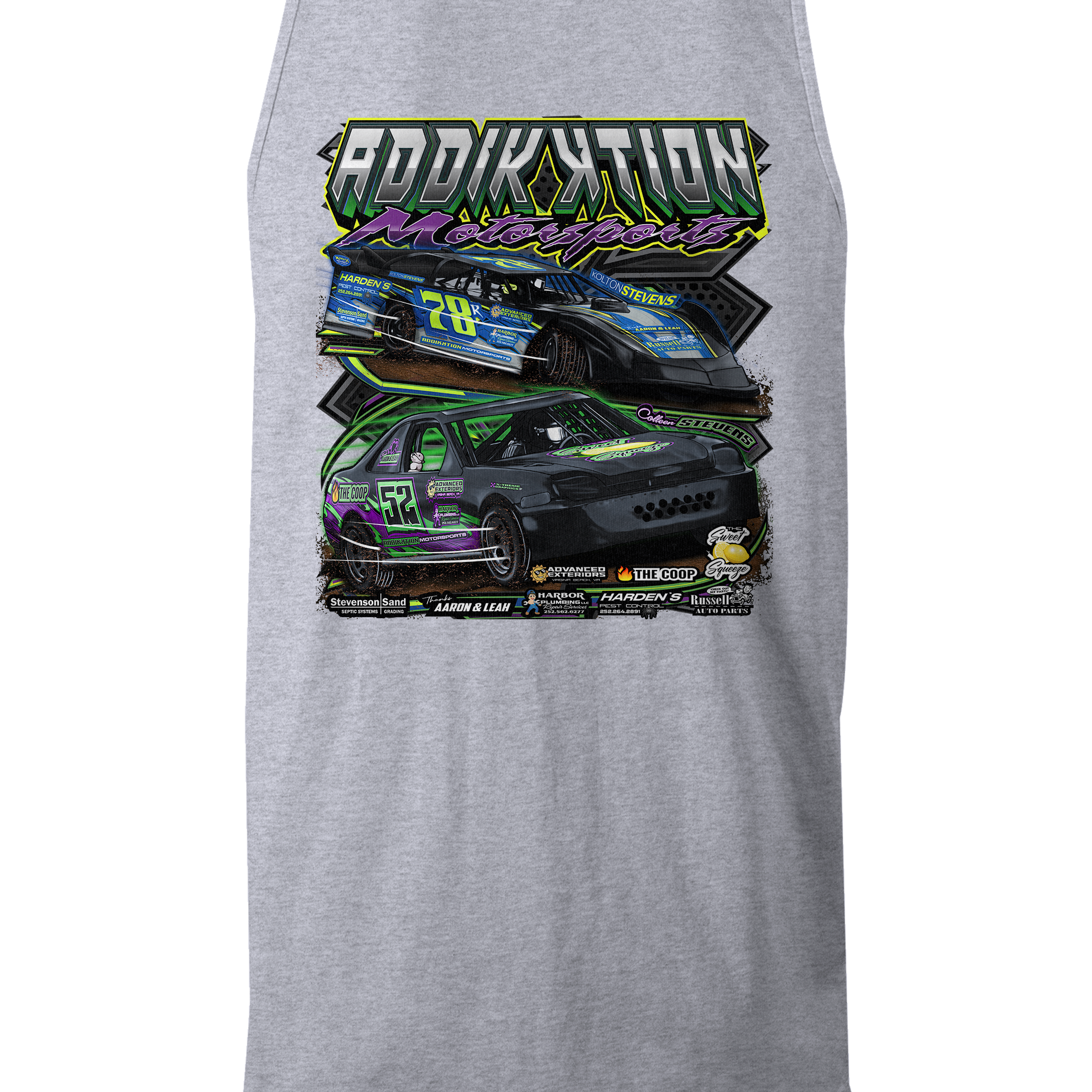 Addikktion Motorsports Tank Tops