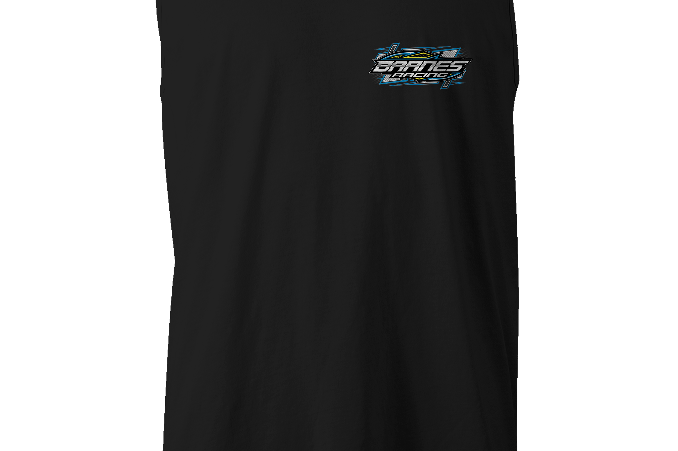 Barnes Racing Tank Tops Black Acid Apparel