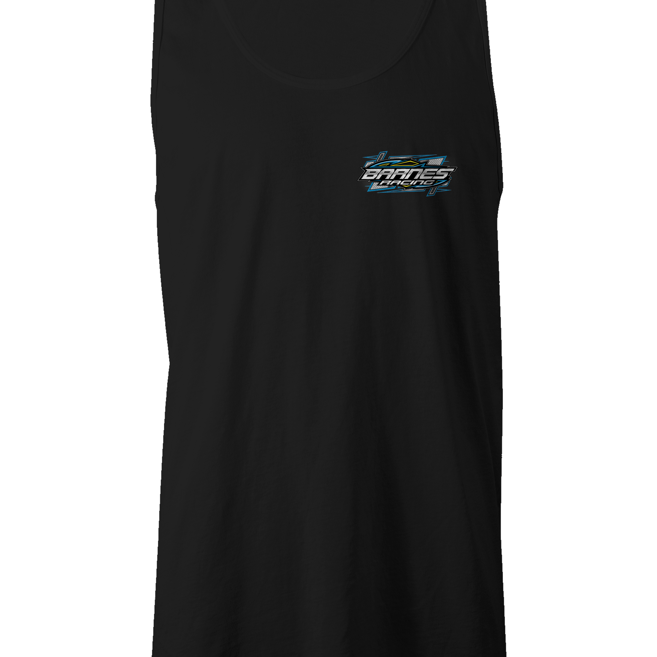 Barnes Racing Tank Tops Black Acid Apparel