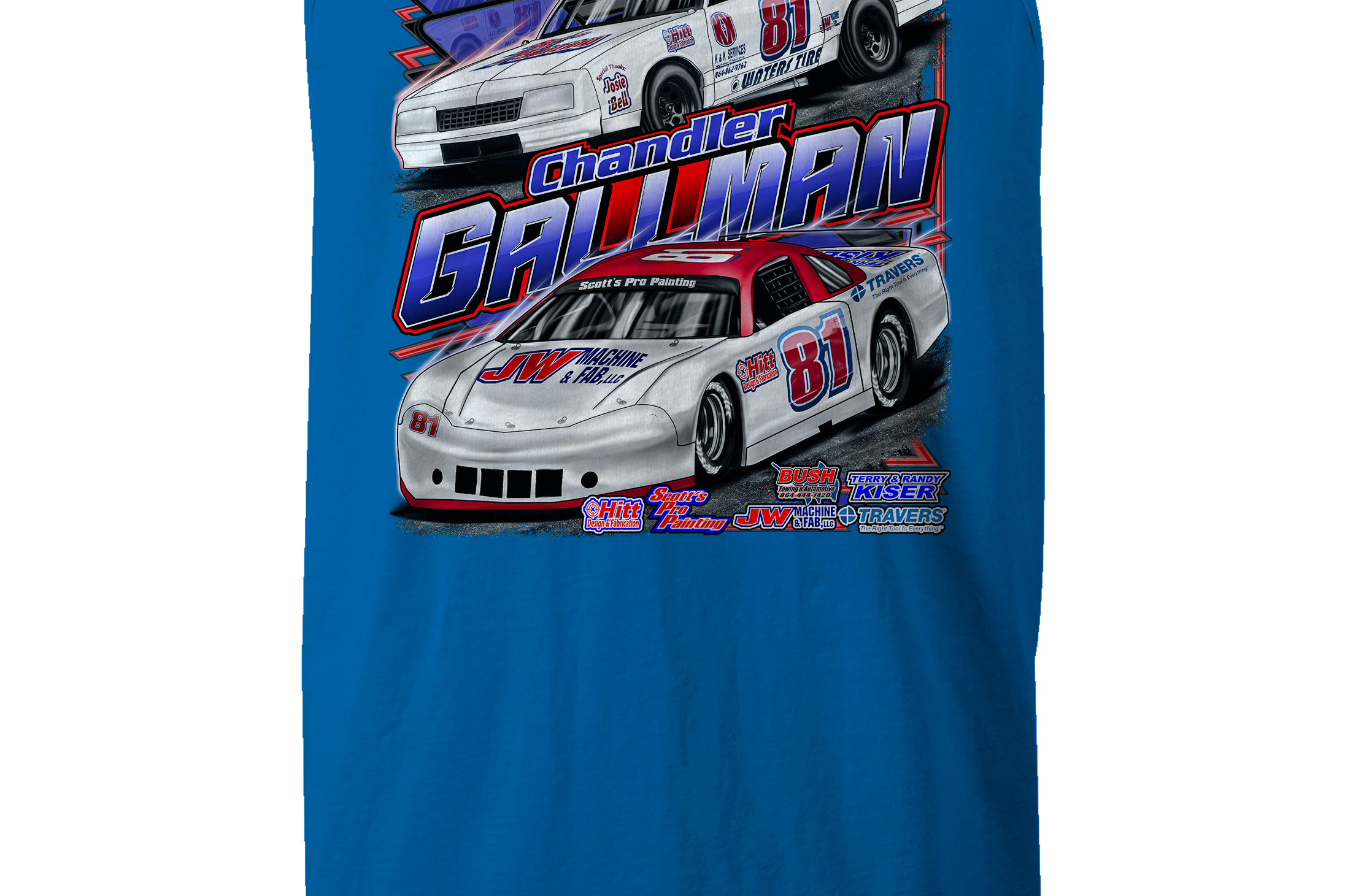 Chandler Gallman Tank Tops