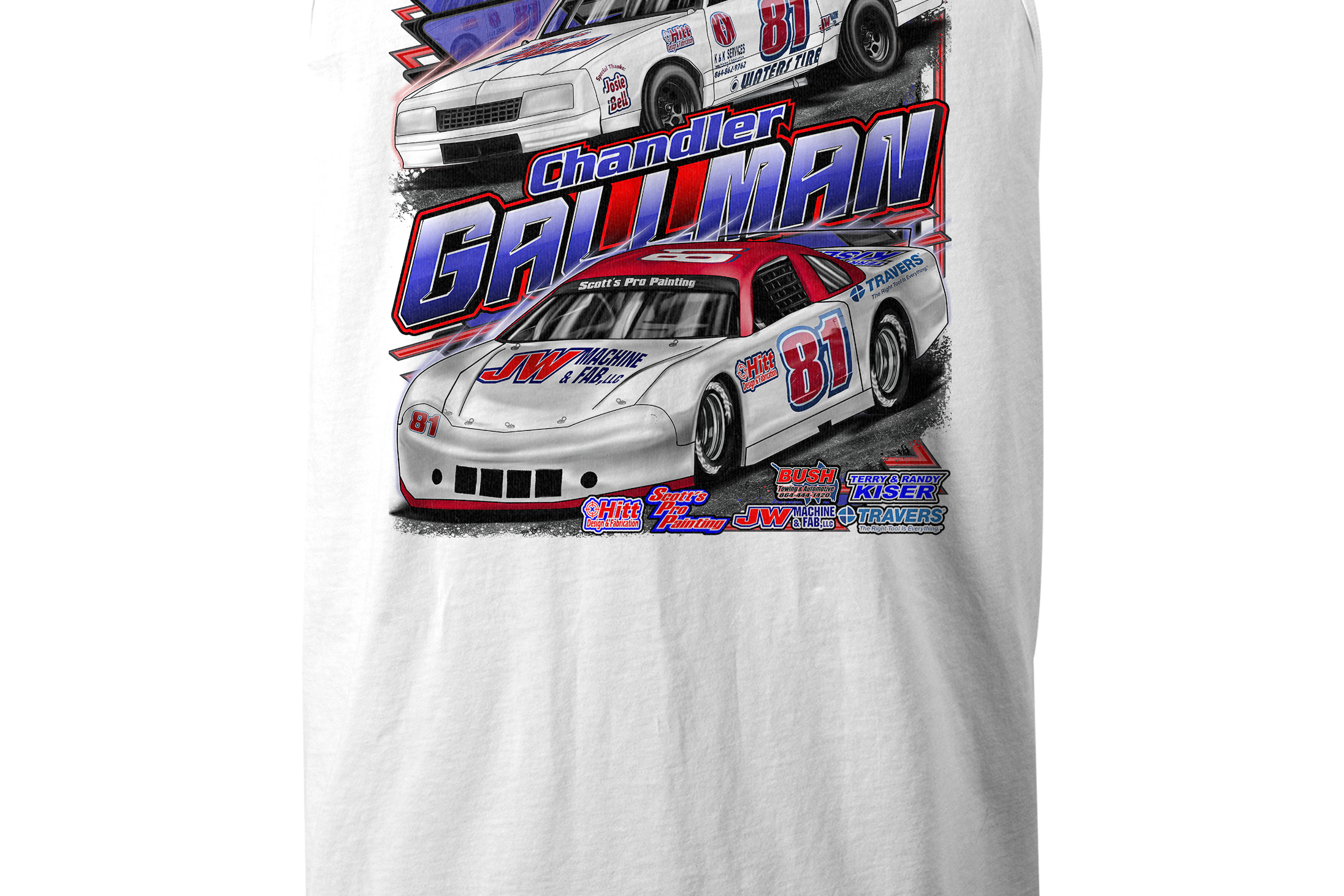 Chandler Gallman Tank Tops