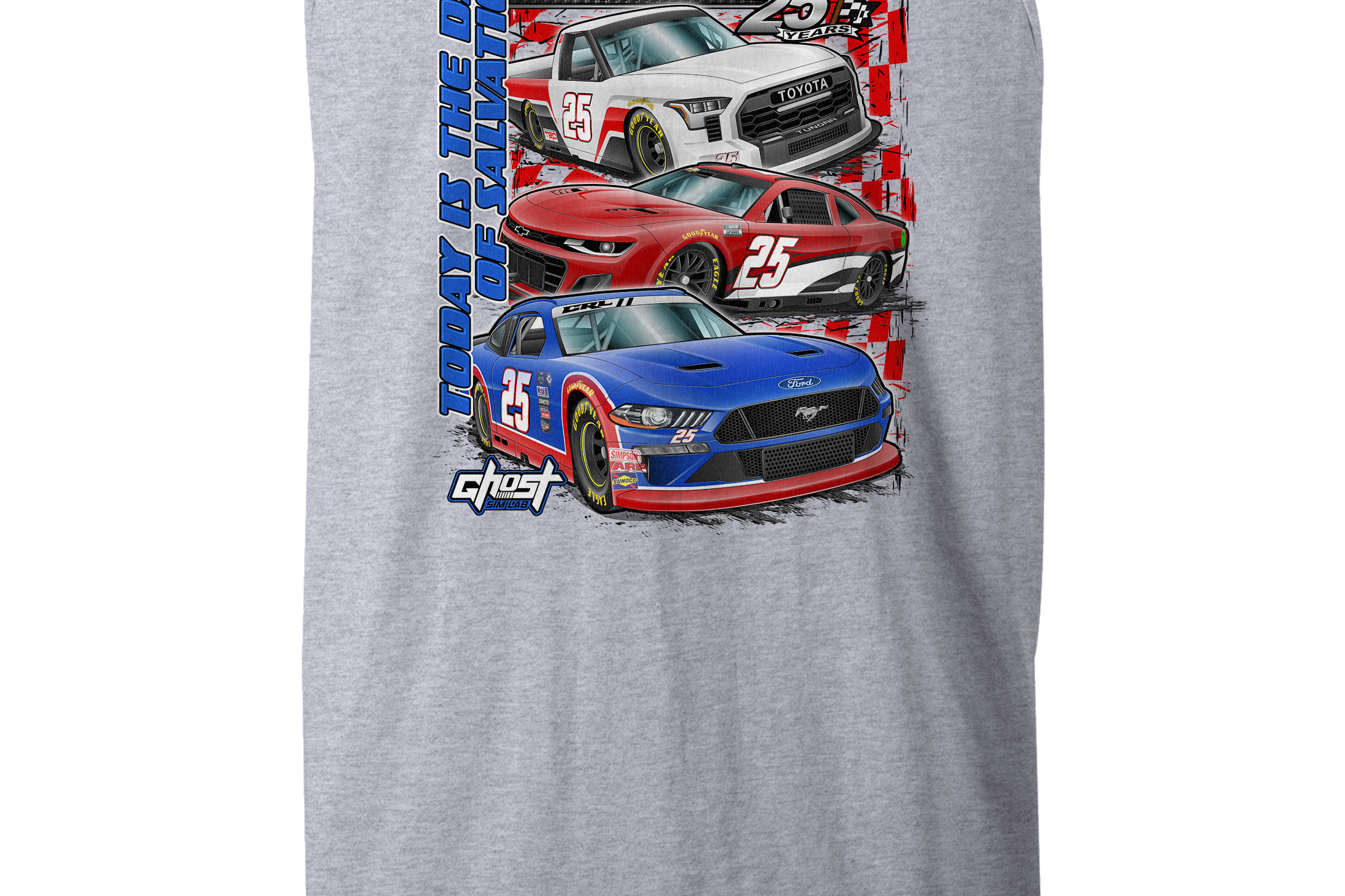 Christian Racing Tank Tops