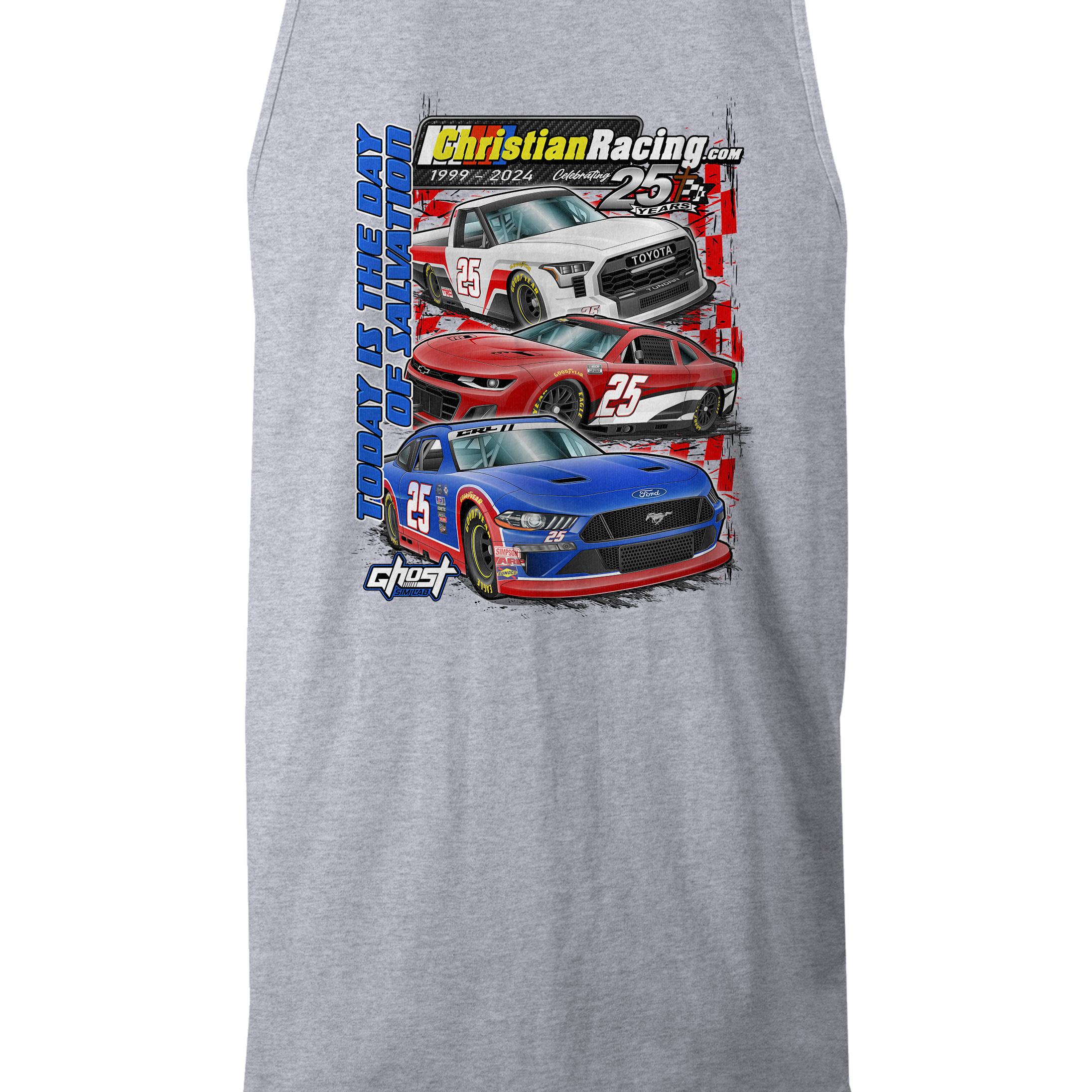 Christian Racing Tank Tops