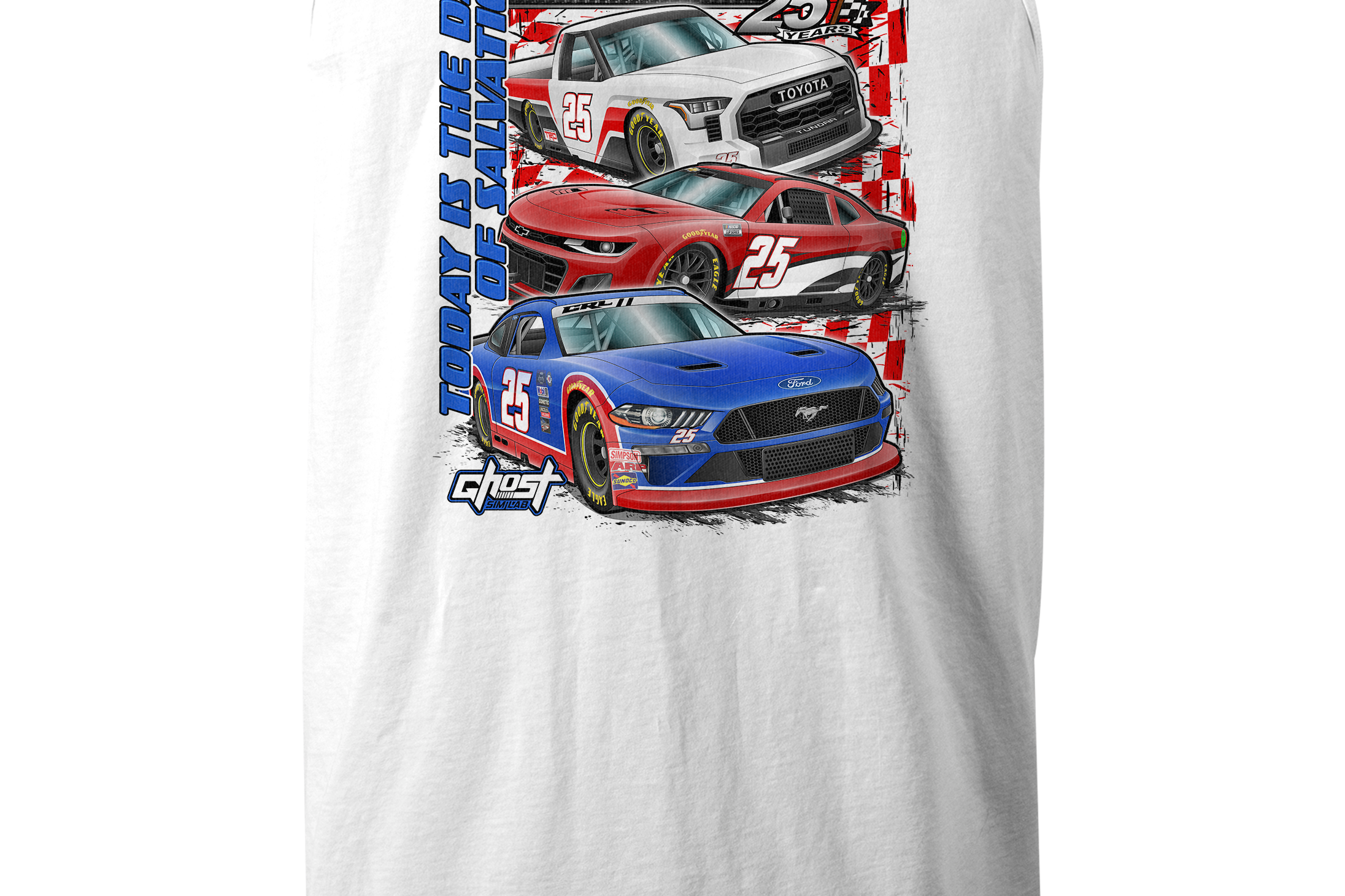 Christian Racing Tank Tops