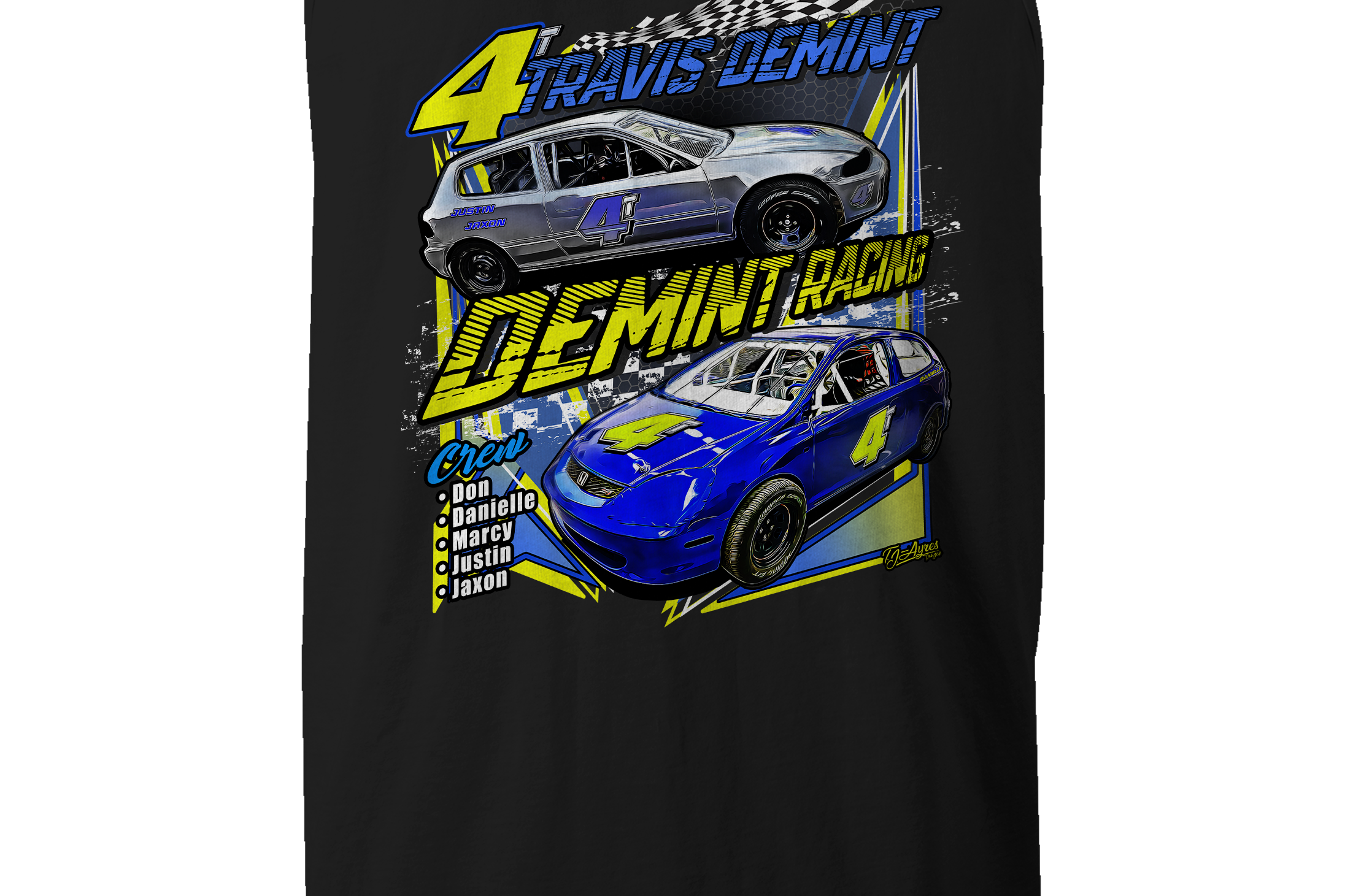 Demint Racing Tank Tops