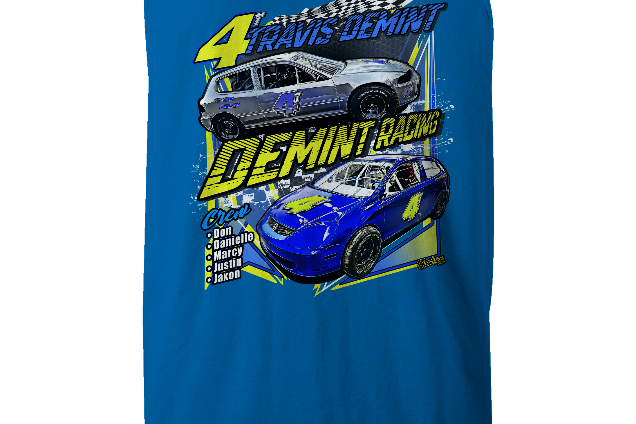 Demint Racing Tank Tops
