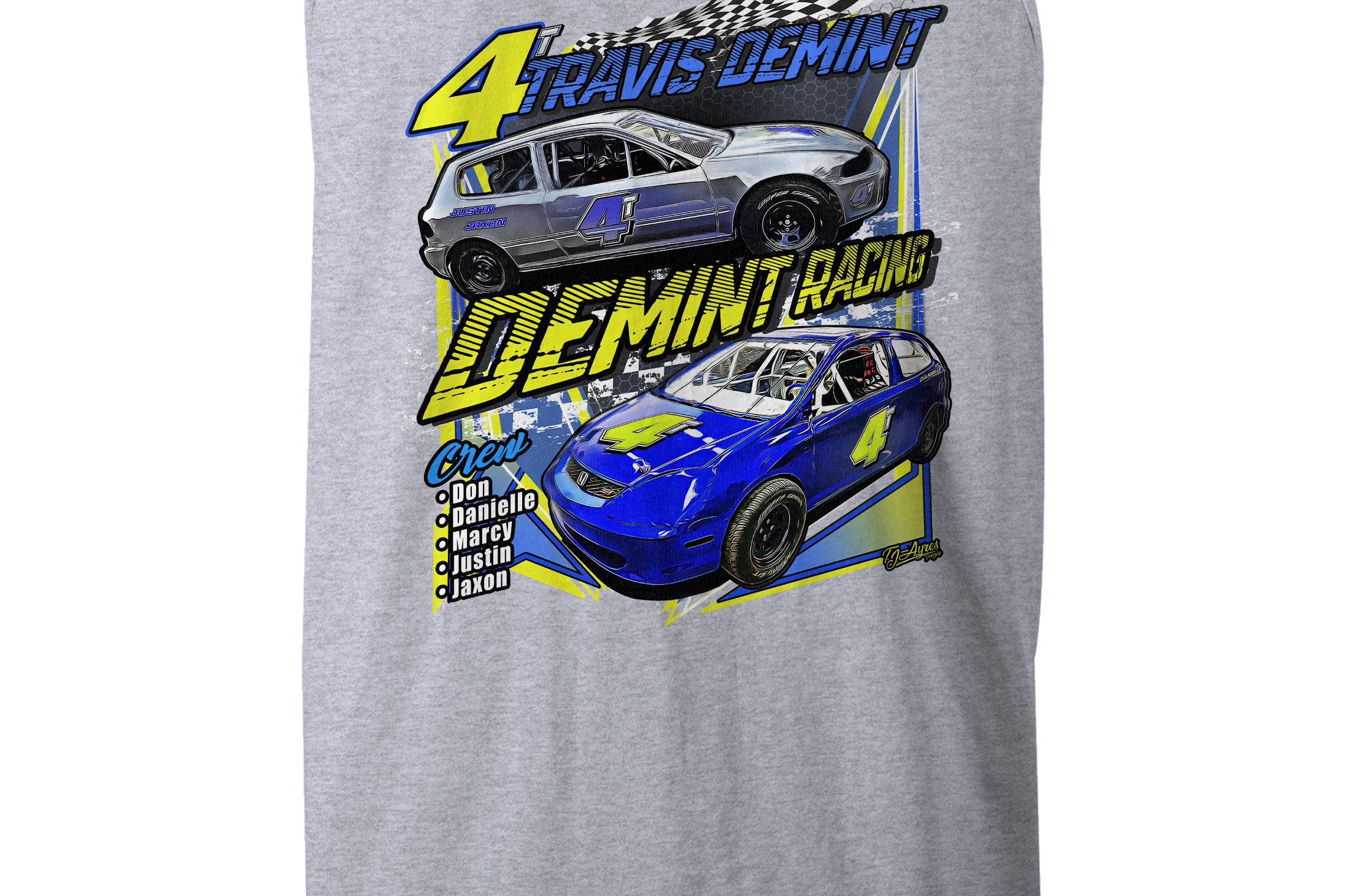 Demint Racing Tank Tops