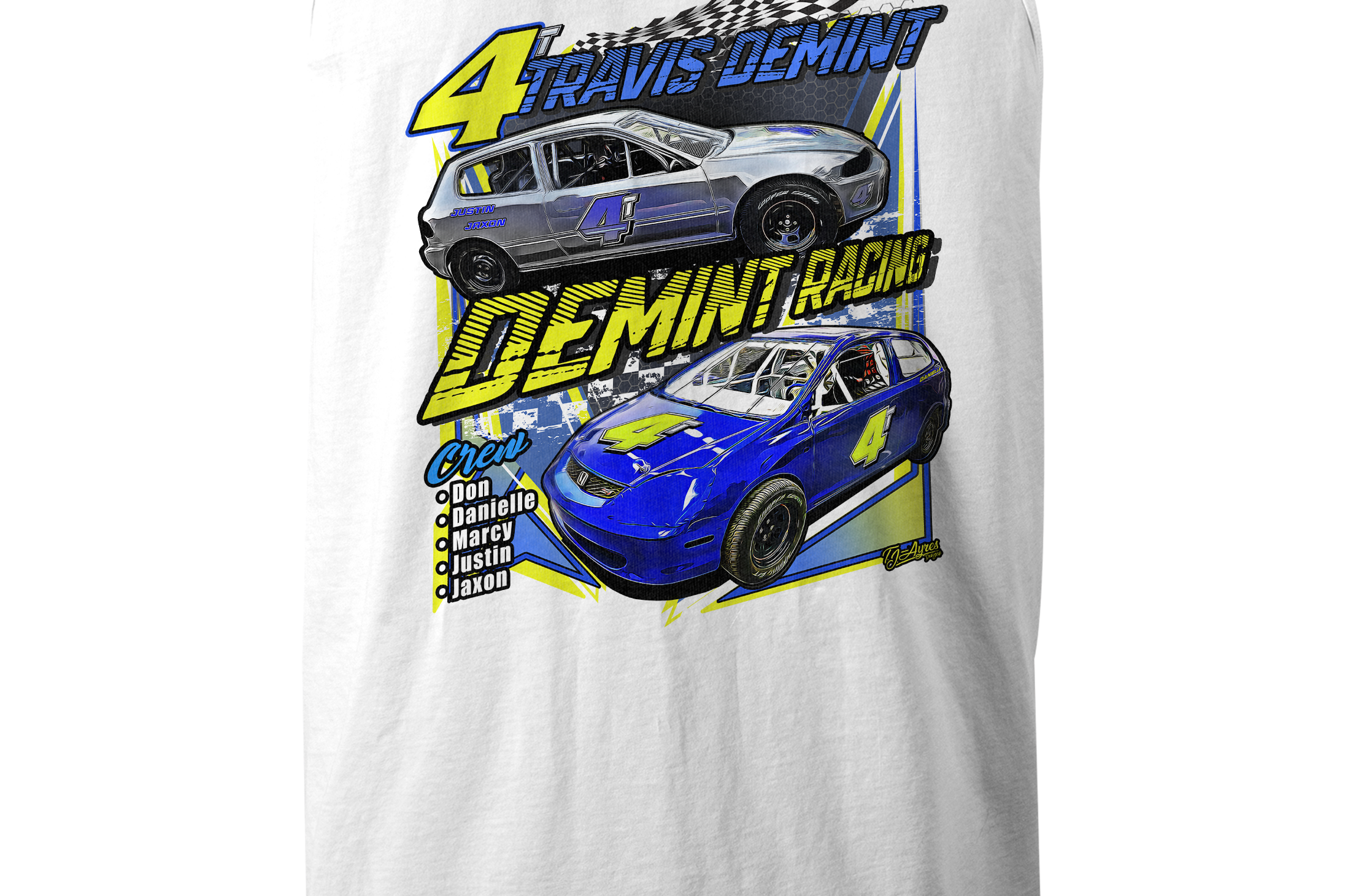 Demint Racing Tank Tops