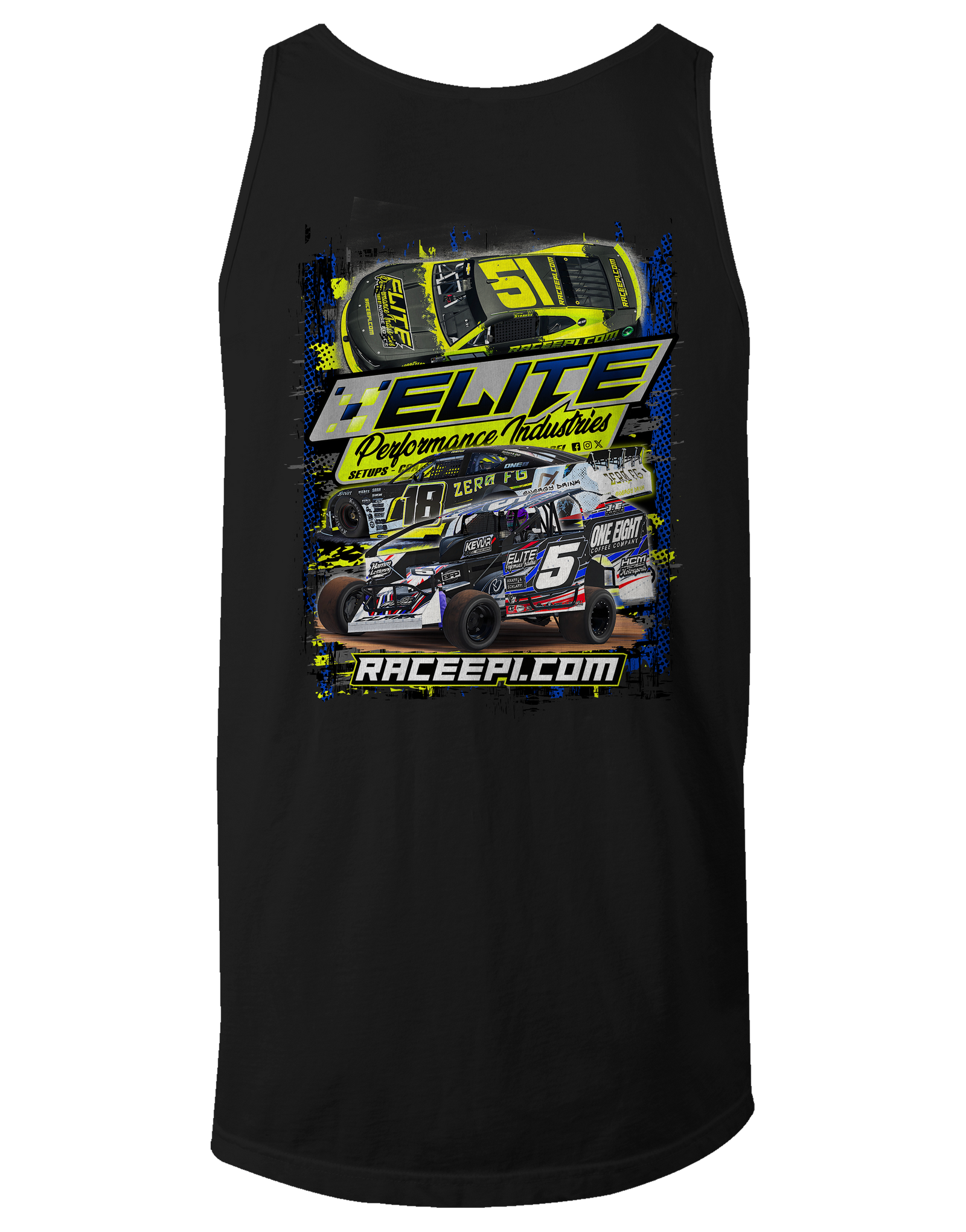 Elite Performance Industries - Black Acid Apparel