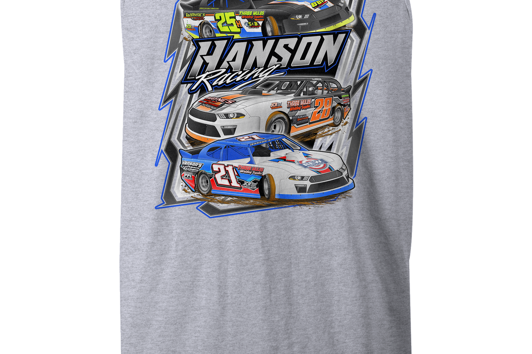 Hanson Racing Tank Tops