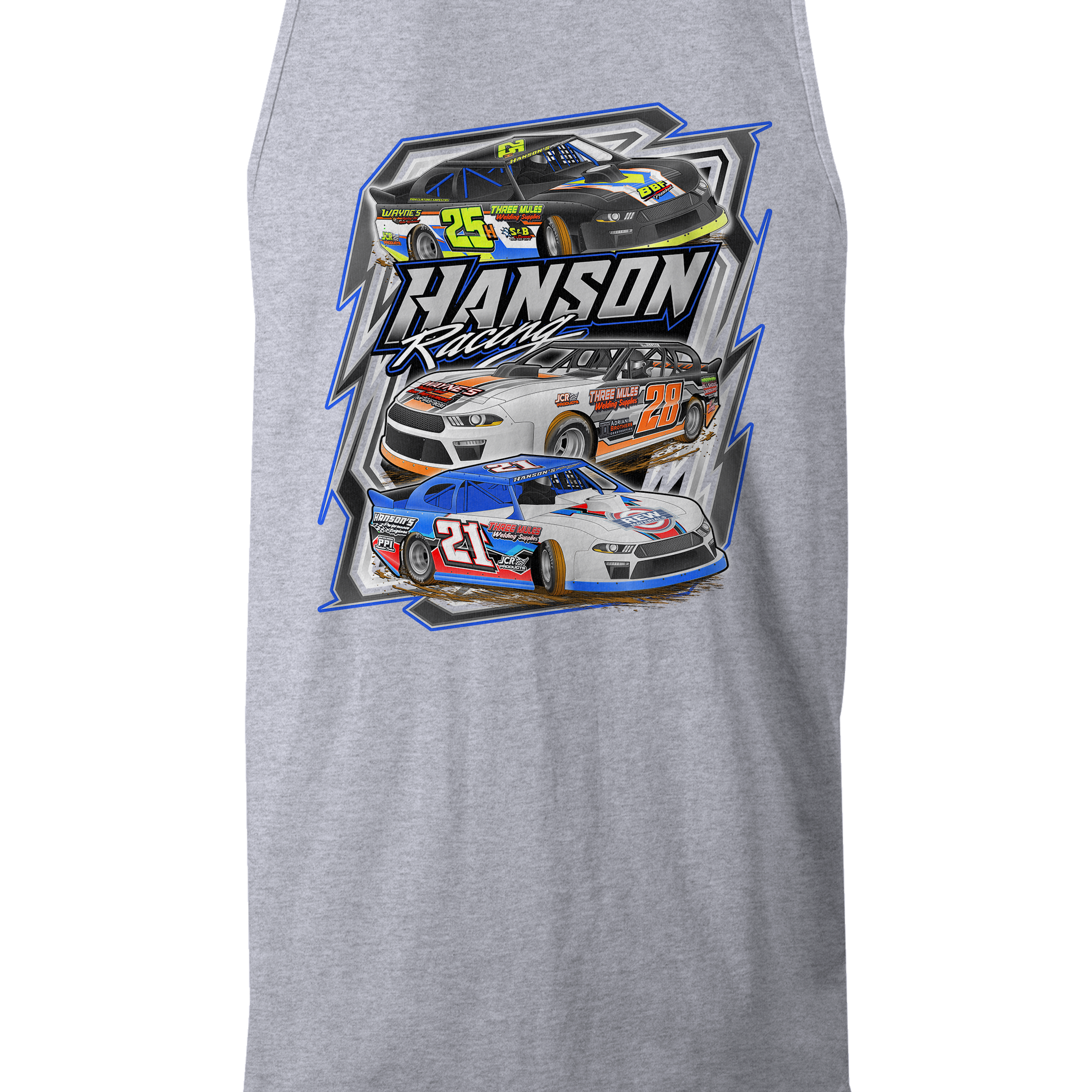 Hanson Racing Tank Tops