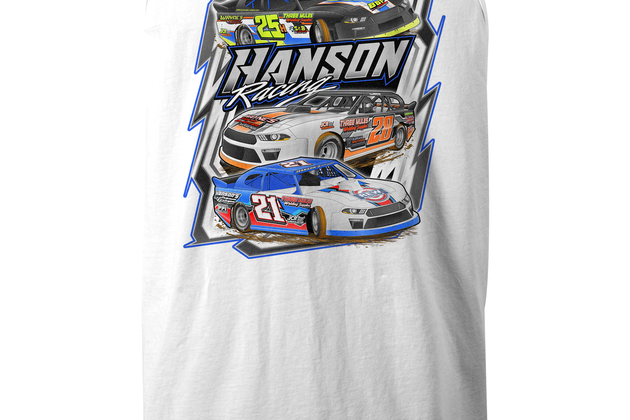 Hanson Racing Tank Tops