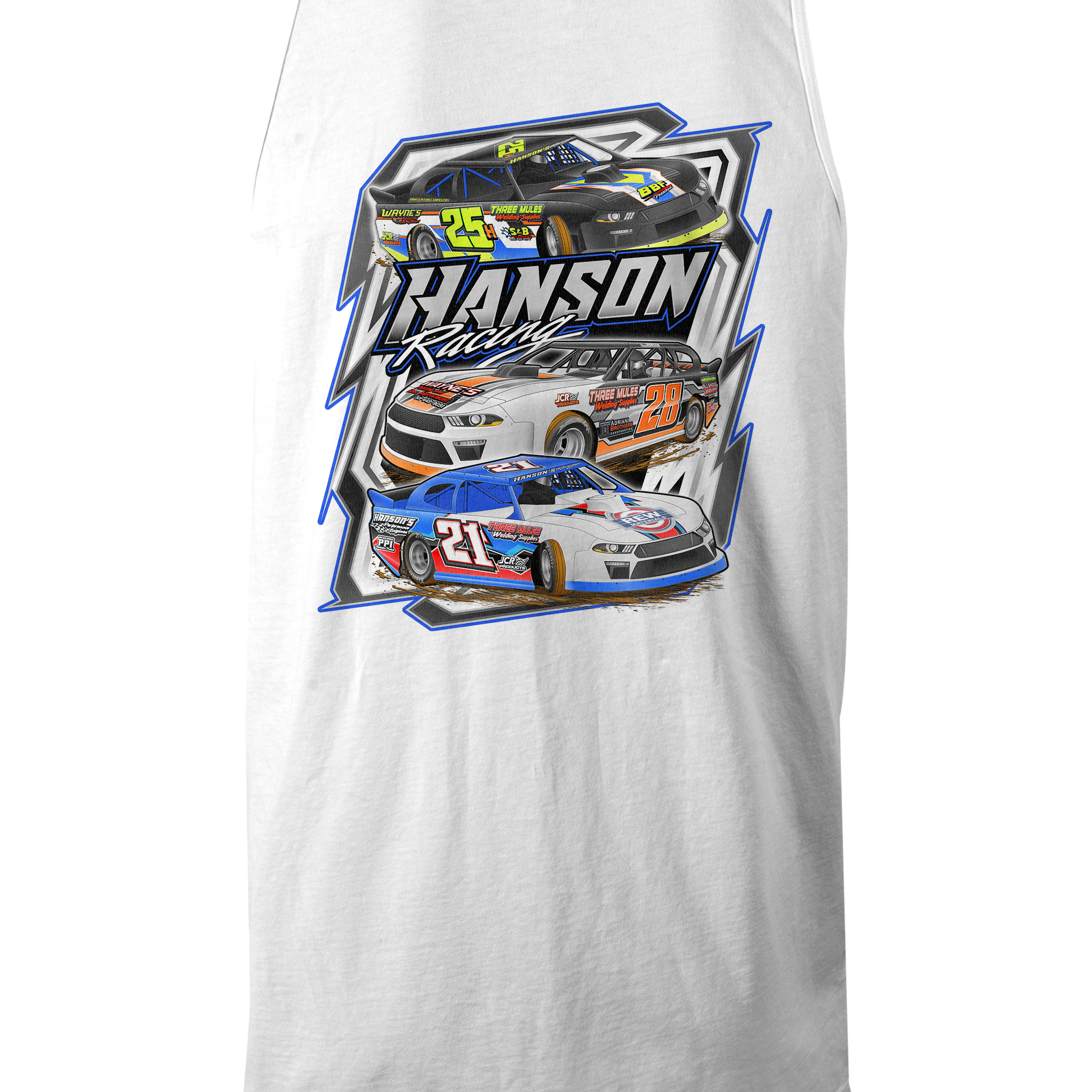 Hanson Racing Tank Tops