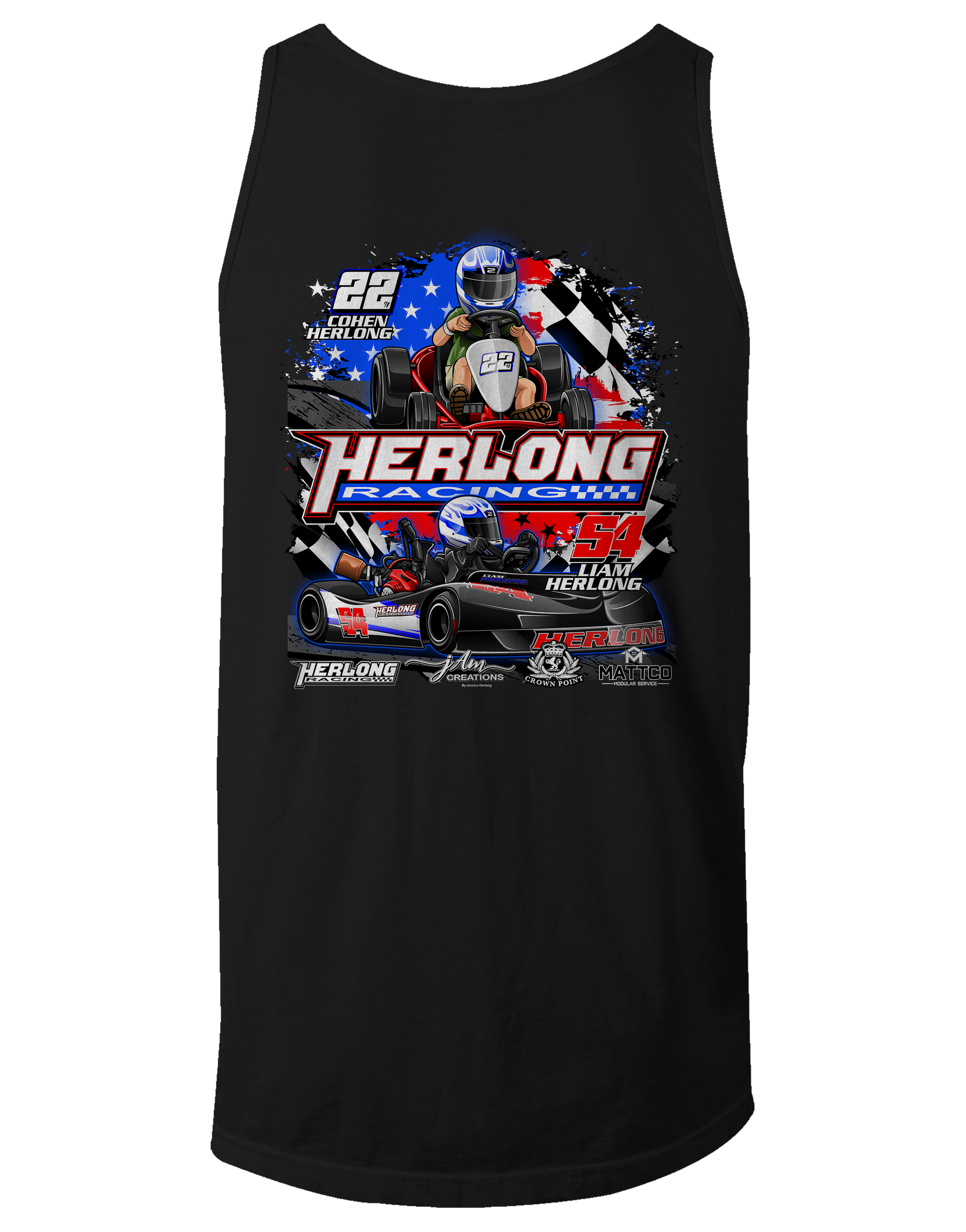 Herlong Racing Tank Tops
