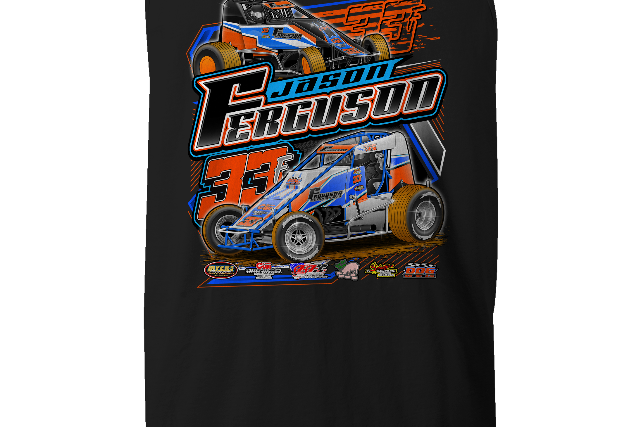 Jason Ferguson Tank Tops Black Acid Apparel