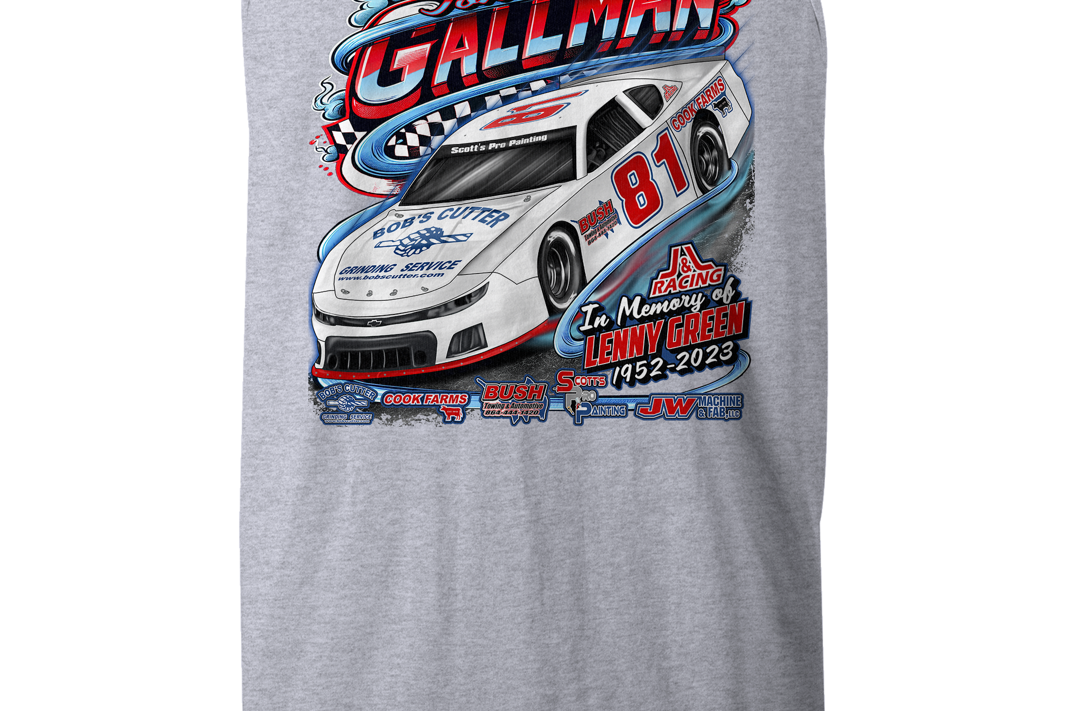 John Gallman Tank Tops