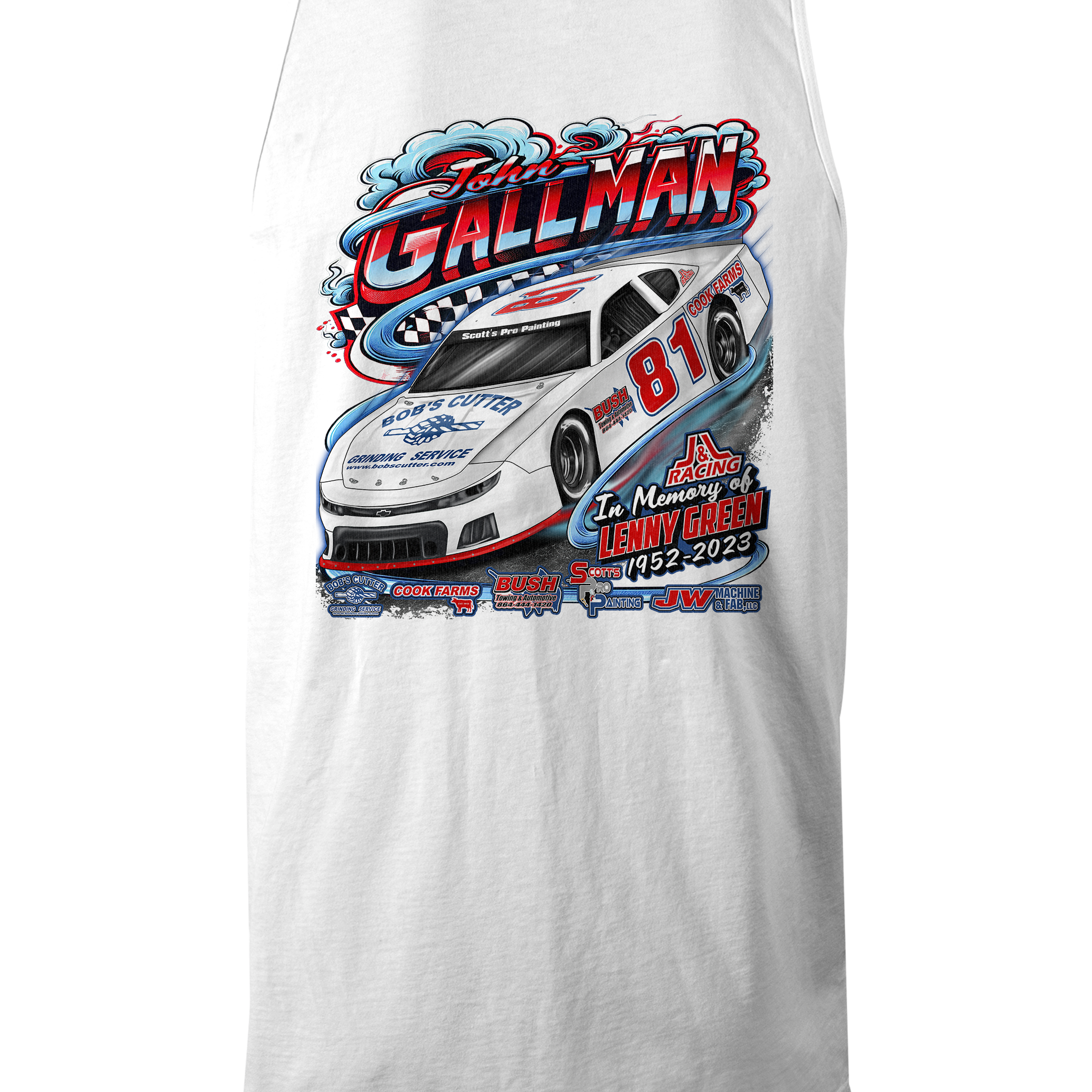 John Gallman Tank Tops