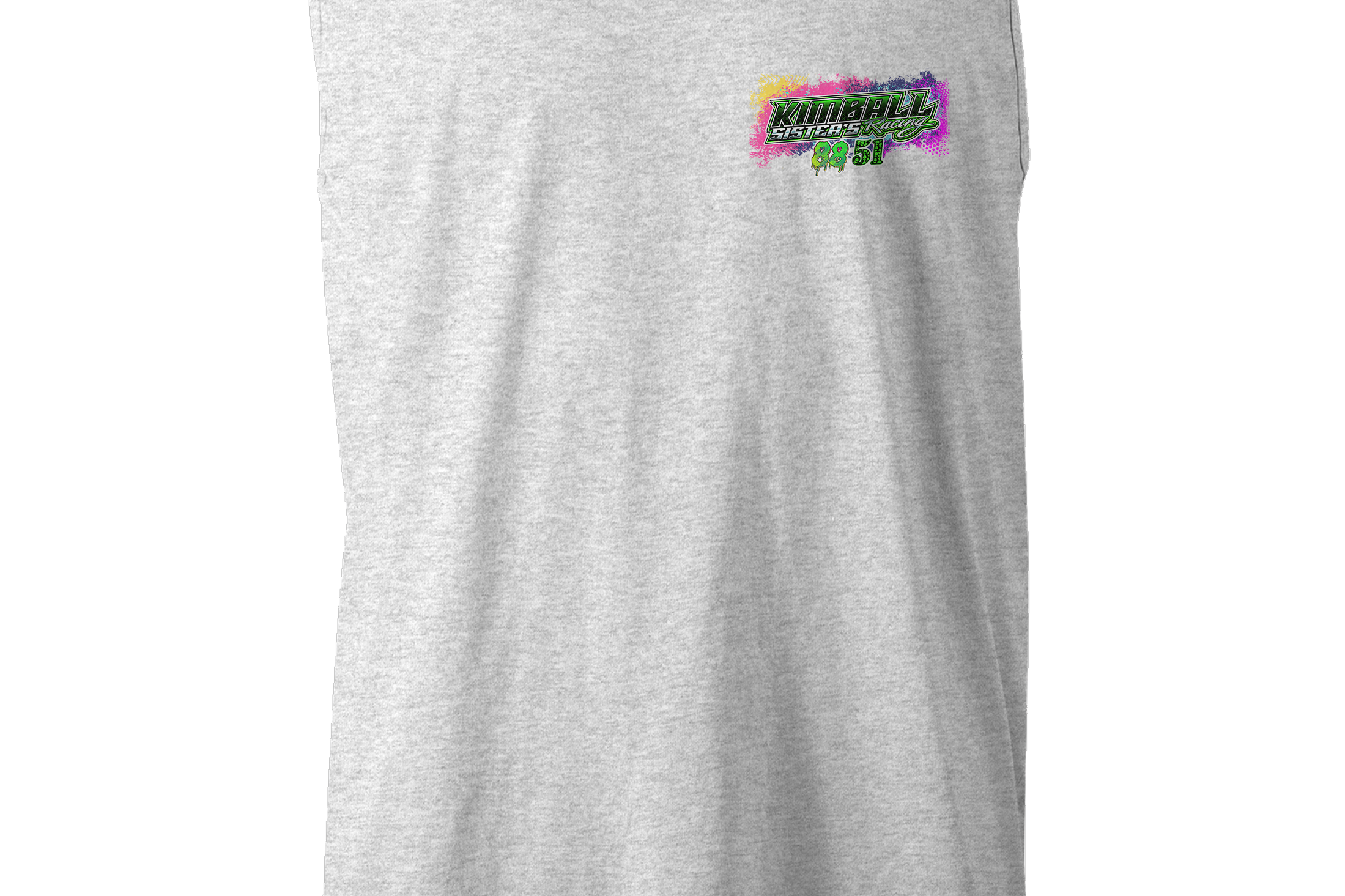 Kimball Sisters Racing Tank Tops Black Acid Apparel