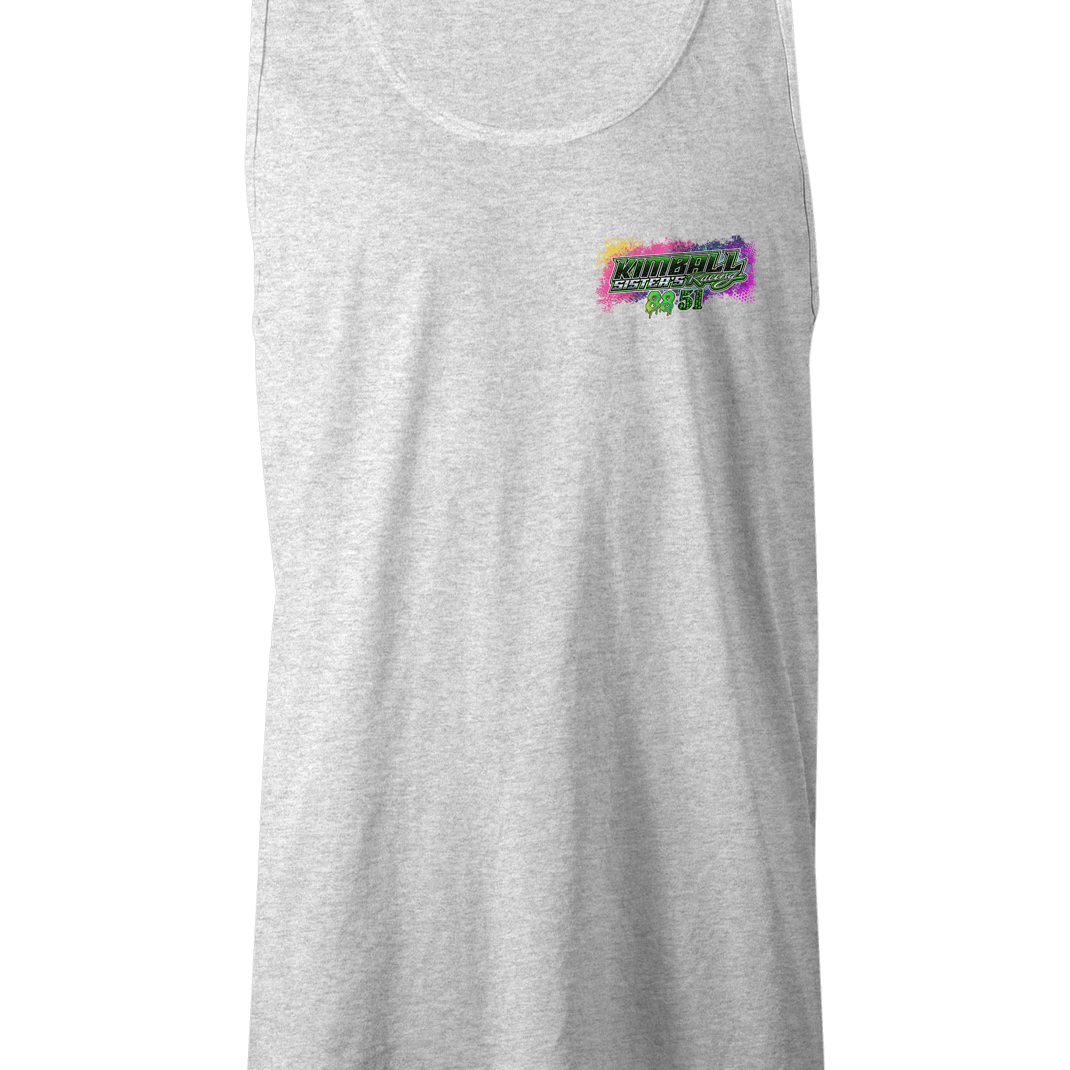 Kimball Sisters Racing Tank Tops Black Acid Apparel