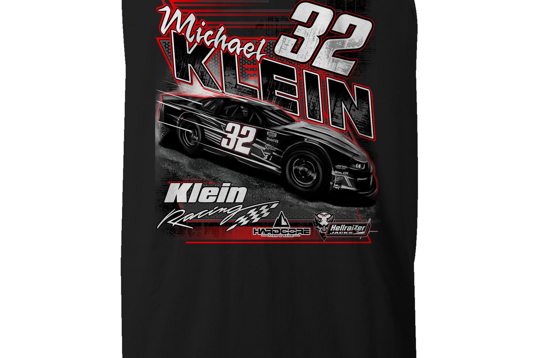 Michael Klein Tank Tops Black Acid Apparel