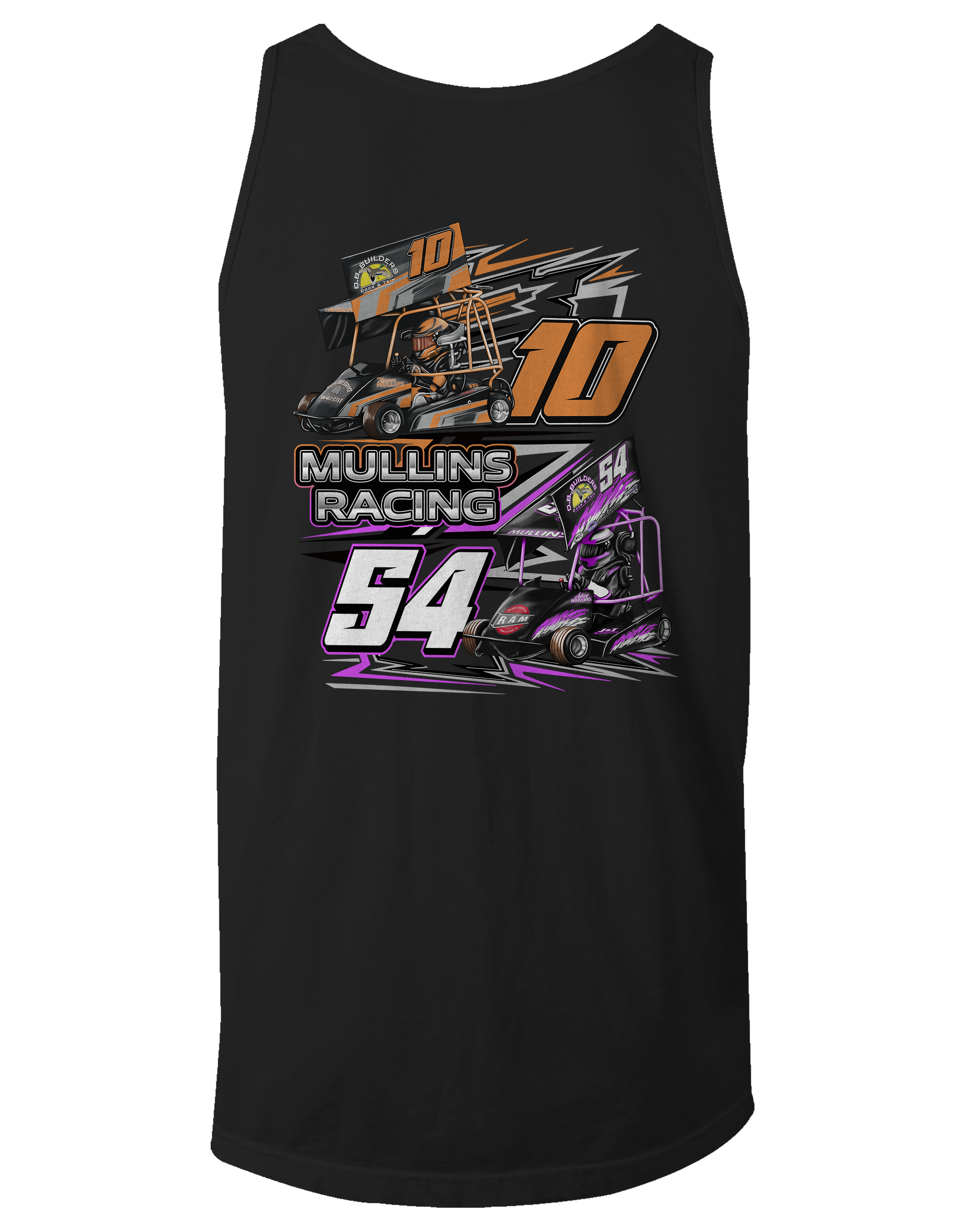 Mullins Racing Tank Tops – Black Acid Apparel