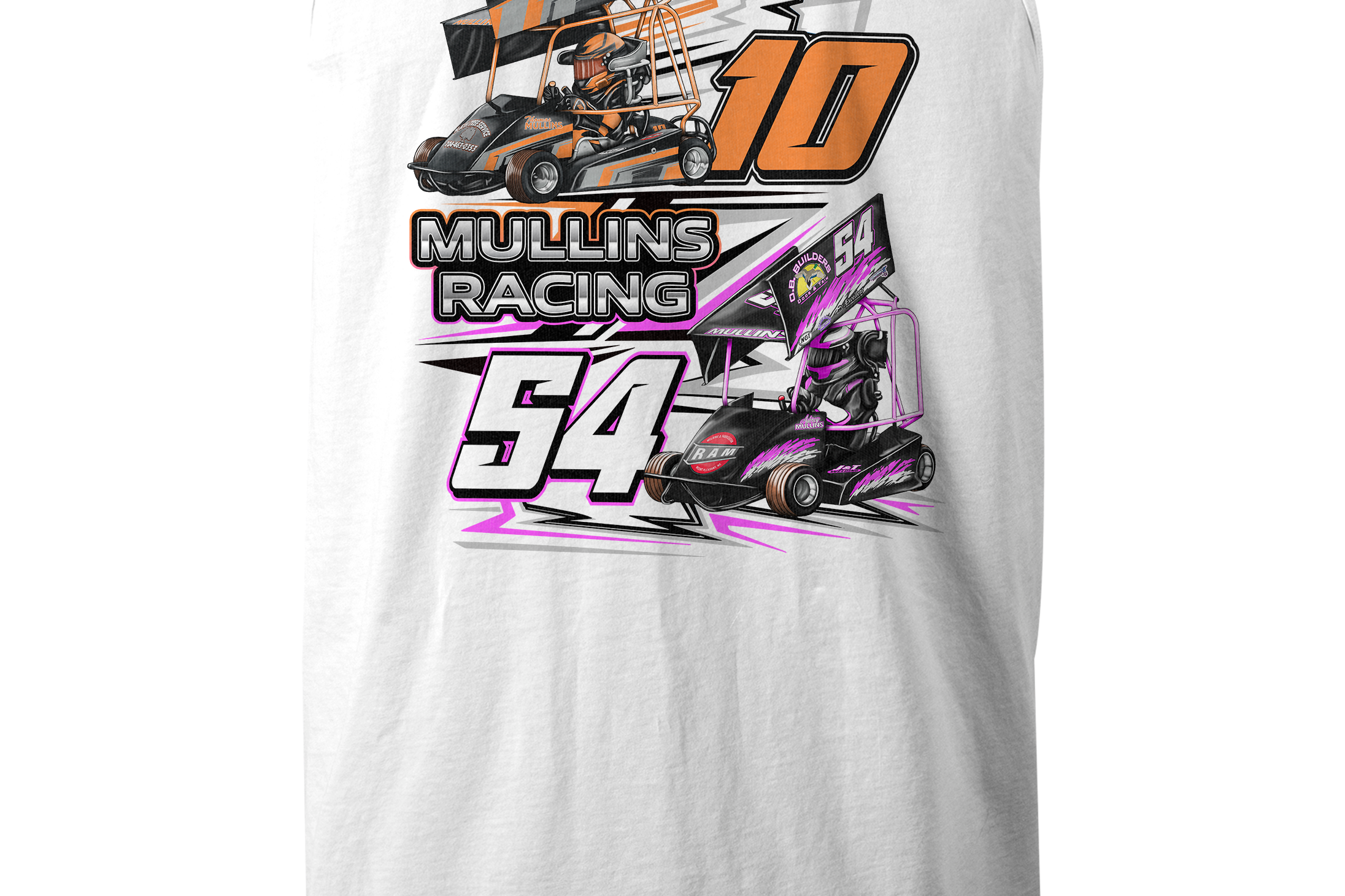 Mullins Racing Tank Tops