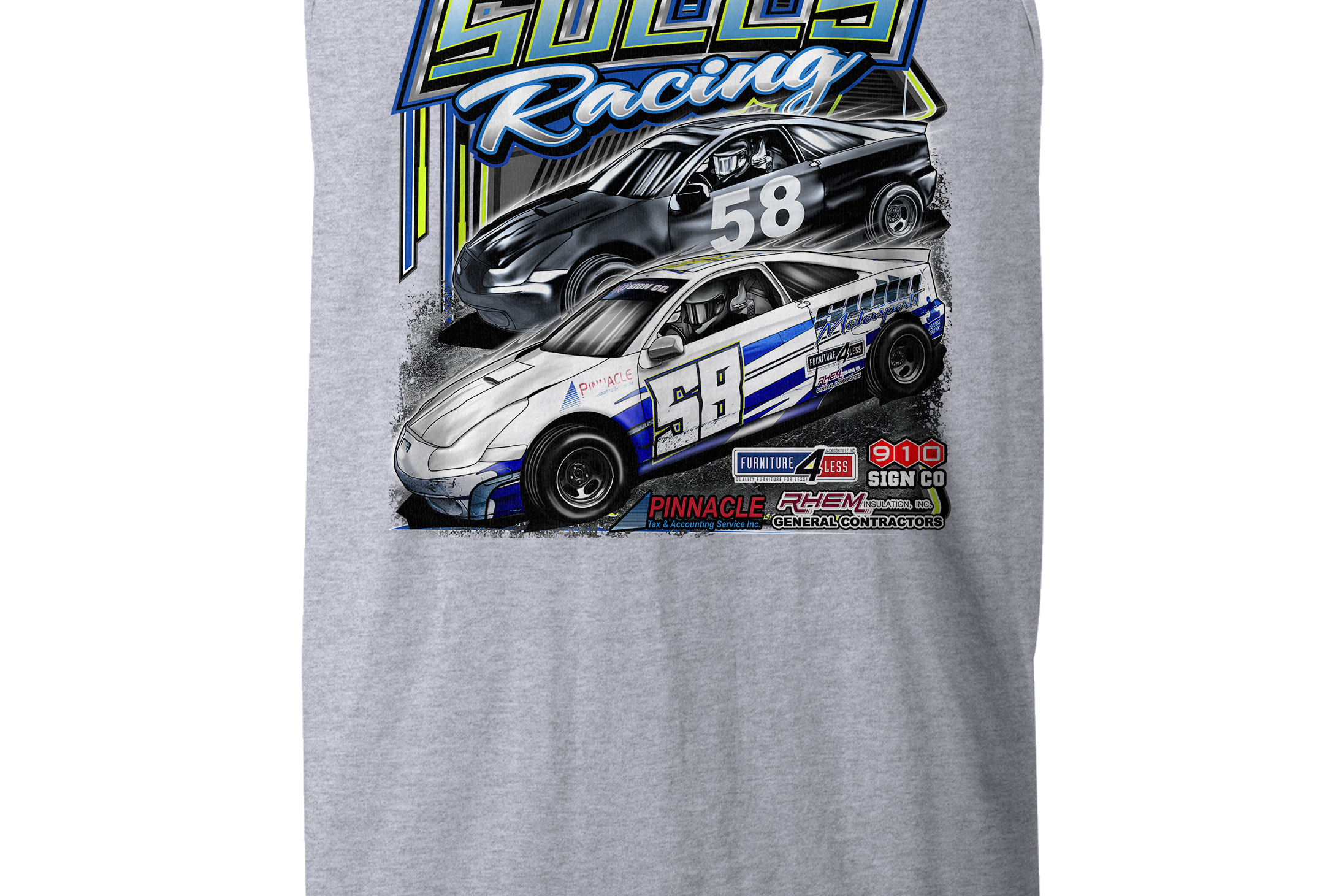 Sully Racing Tank Tops