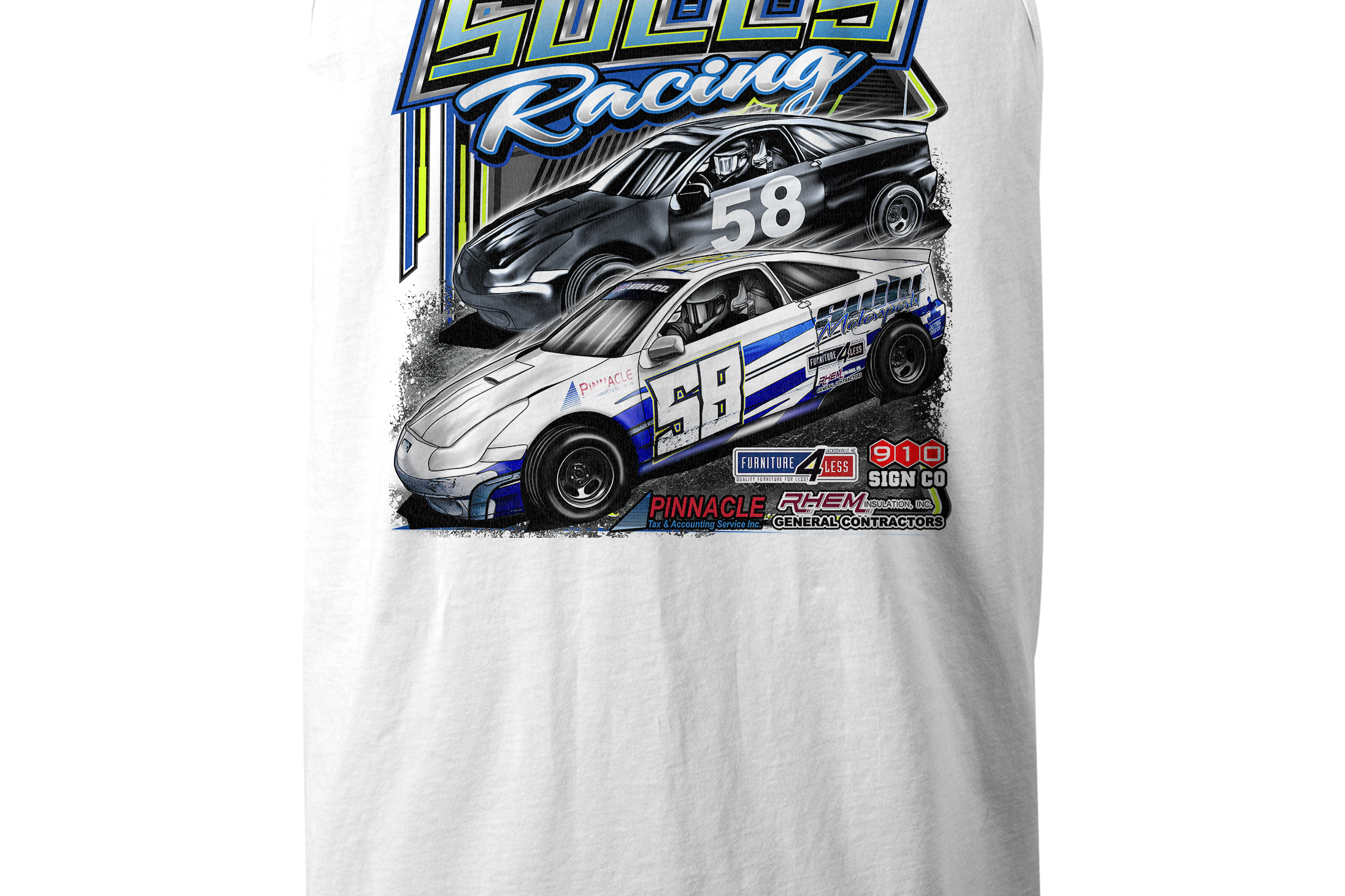 Sully Racing Tank Tops