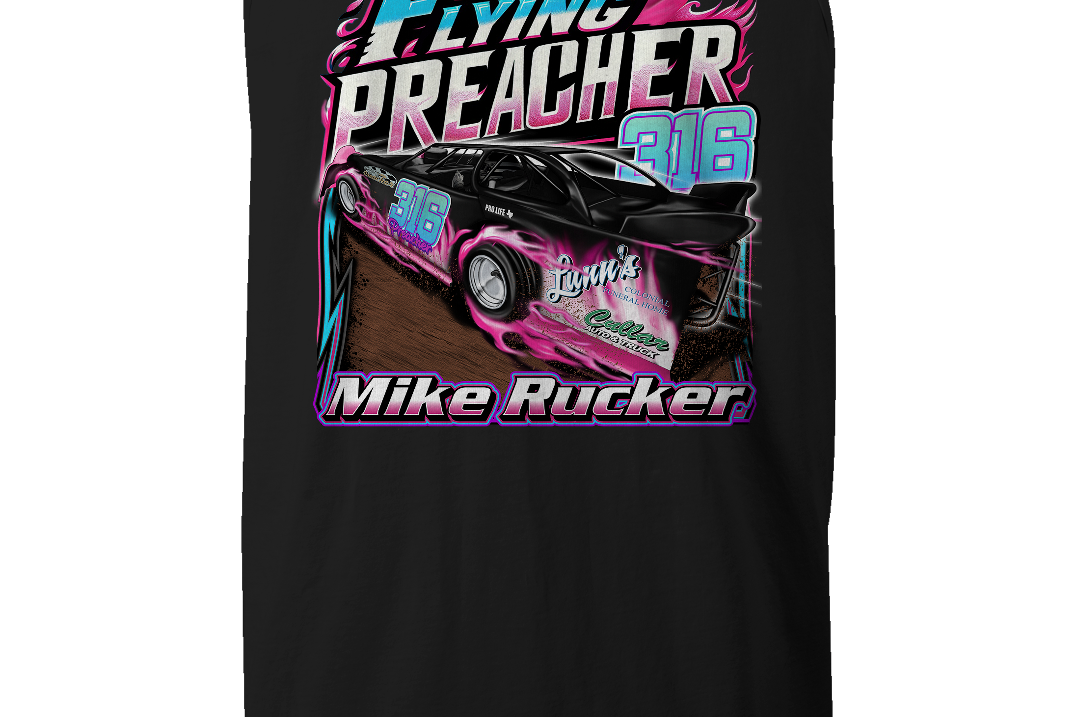 The Flying Preacher Tank Tops