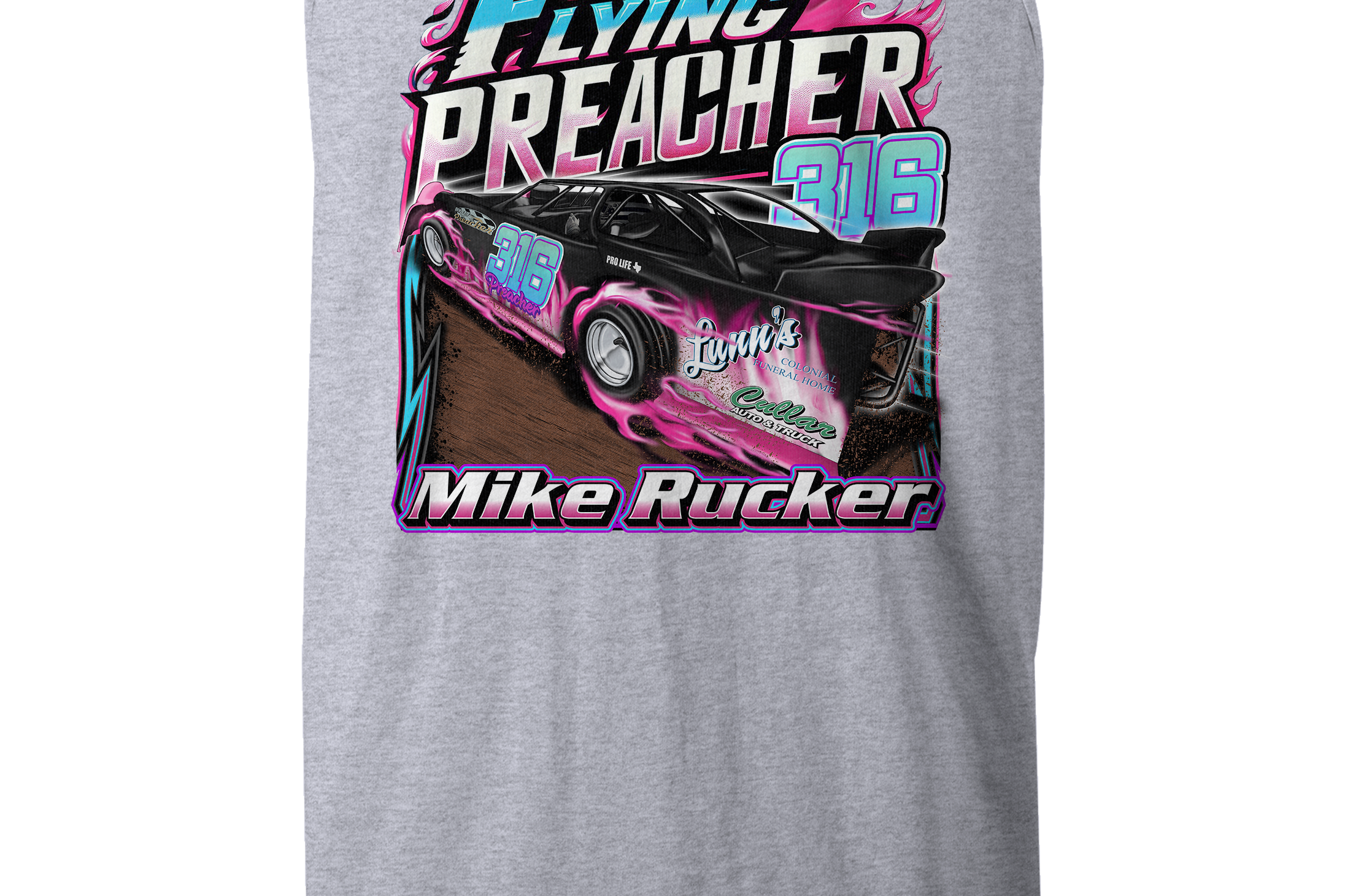 The Flying Preacher Tank Tops