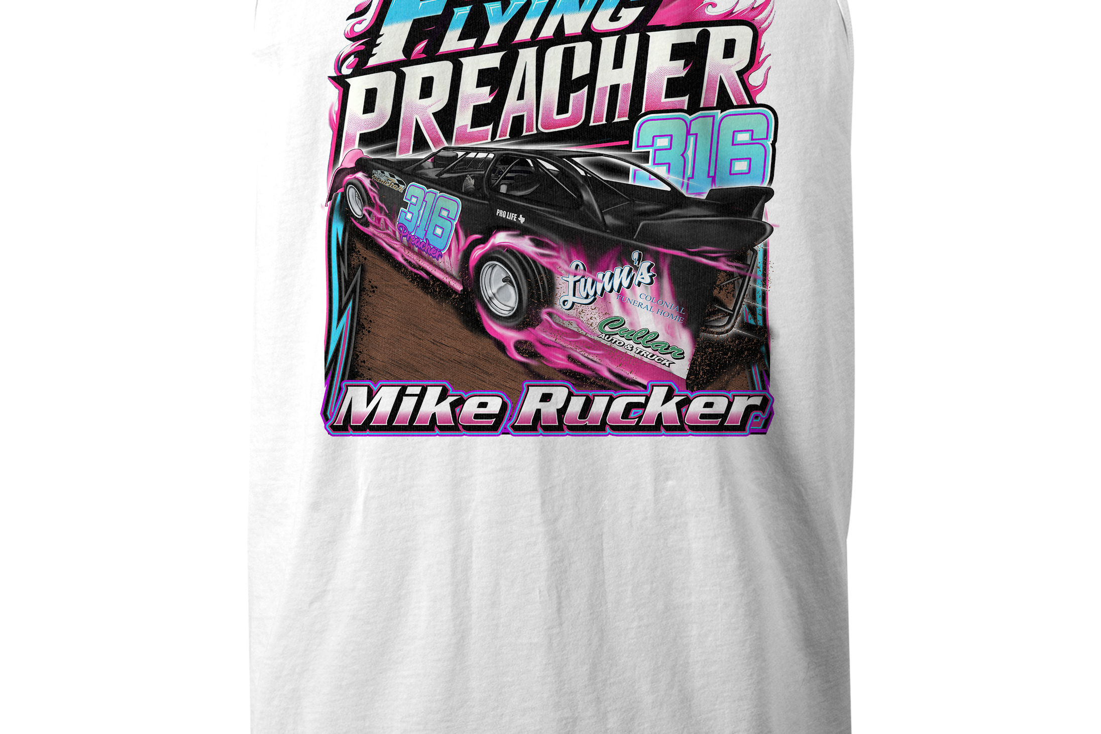 The Flying Preacher Tank Tops