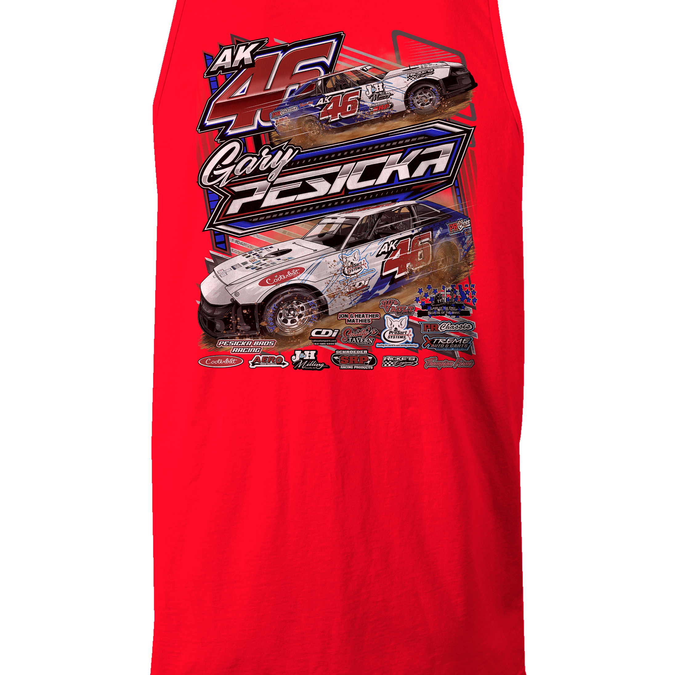 Gary Pesicka Tank Tops