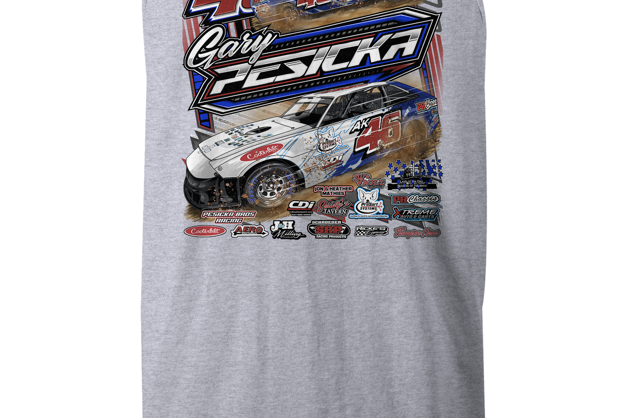 Gary Pesicka Tank Tops