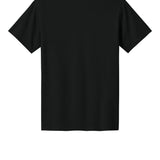 Black Port & Co short-sleeve tee, back view