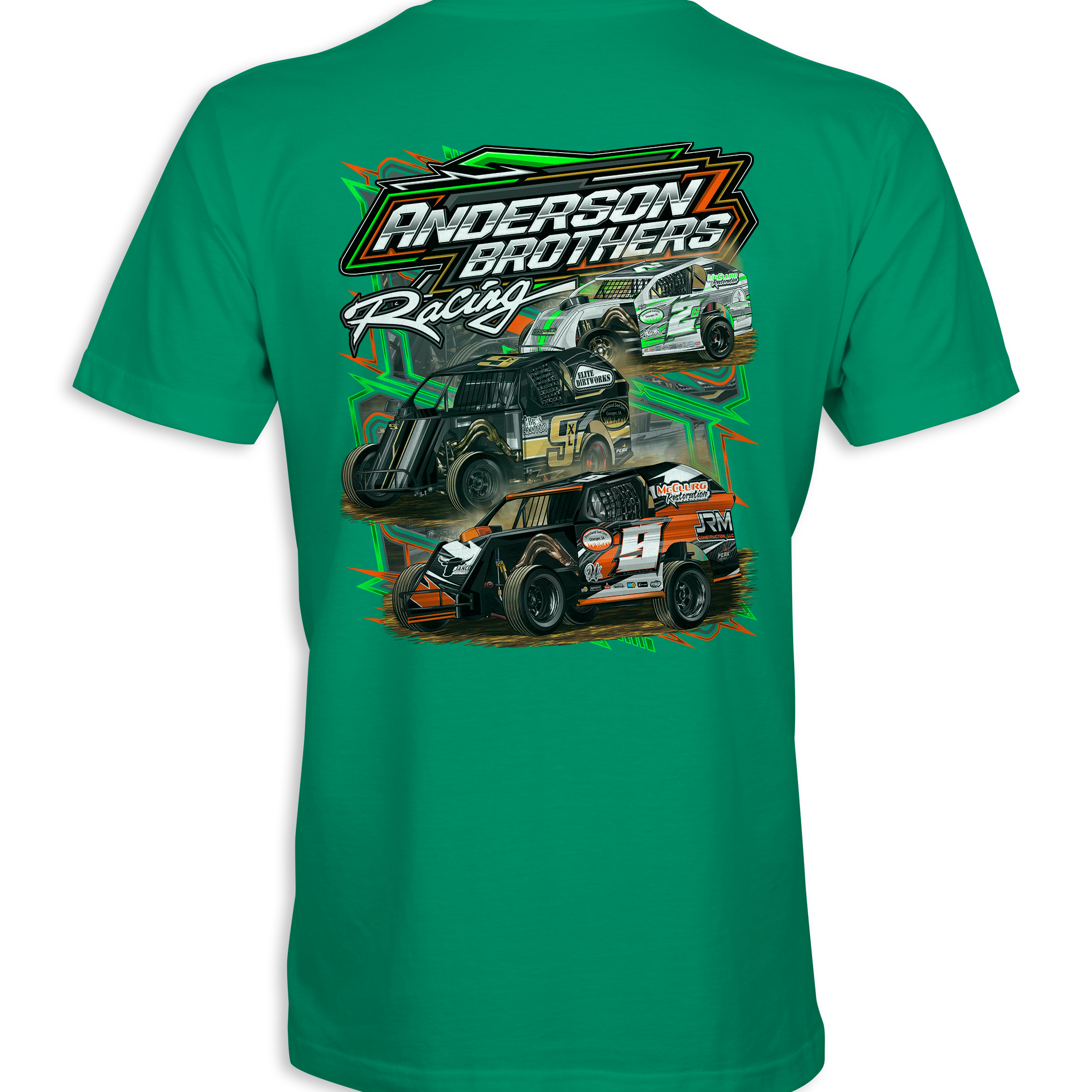 Anderson Brothers Racing 2025 Next Level 3600 T-Shirts