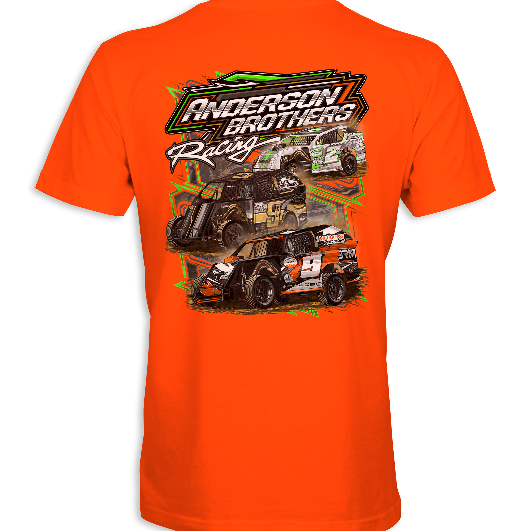 Anderson Brothers Racing 2025 Next Level 3600 T-Shirts