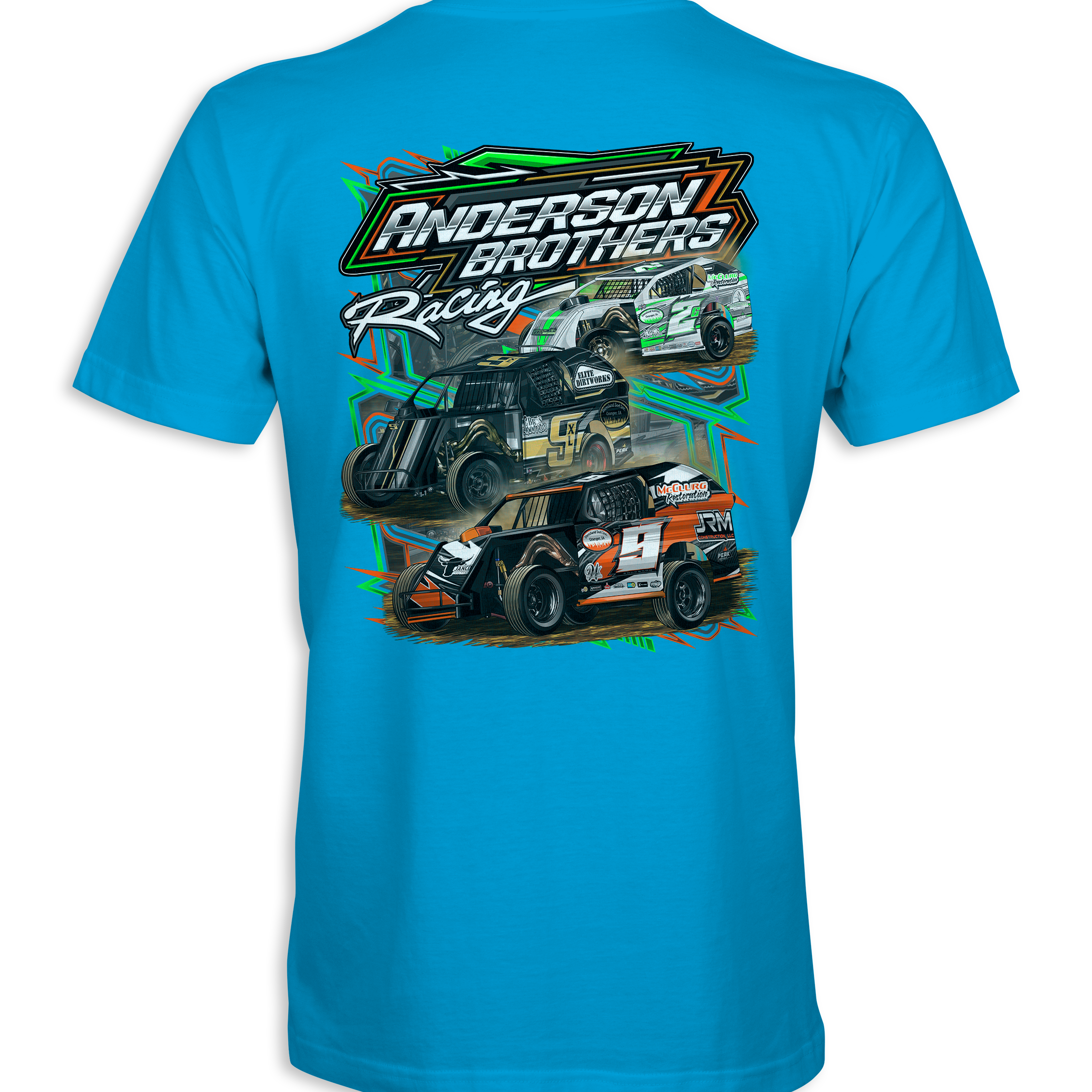 Anderson Brothers Racing 2025 Next Level 3600 T-Shirts