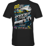 Barnes Racing T-Shirts Black Acid Apparel