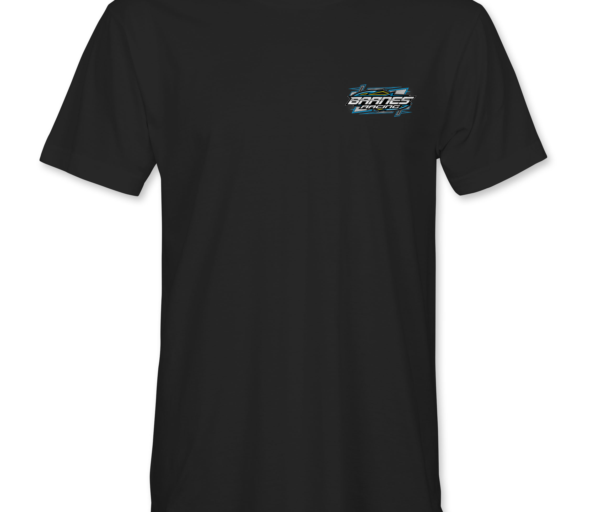 Barnes Racing T-Shirts Black Acid Apparel