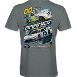 Barnes Racing T-Shirts Black Acid Apparel