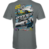 Barnes Racing T-Shirts Black Acid Apparel