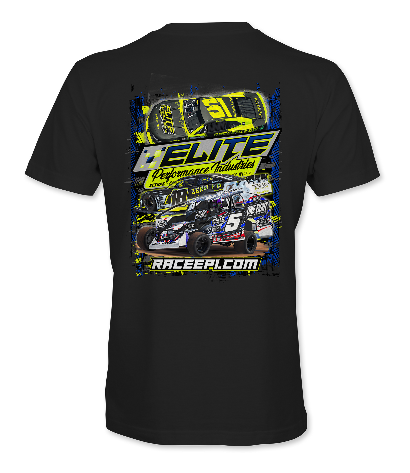 Elite Performance Industries - Black Acid Apparel