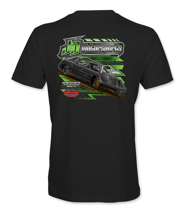 JD Motorsports T-Shirts - Black Acid Apparel