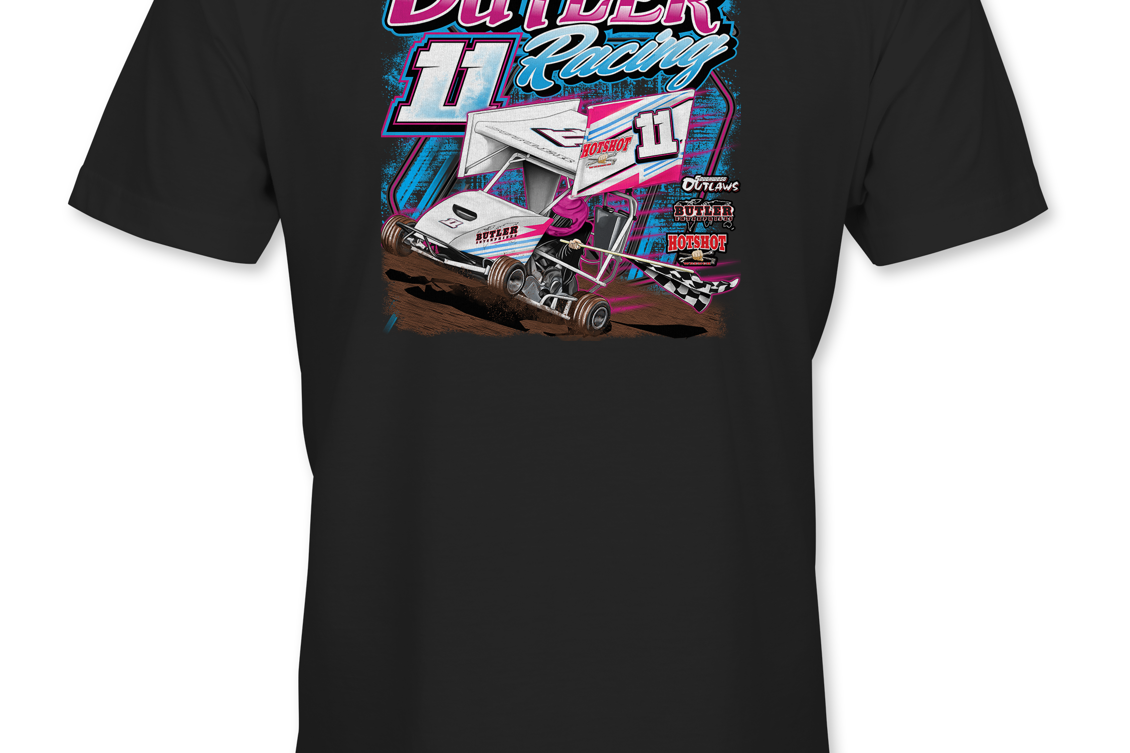 Kaylee Butler T-Shirts Black Acid Apparel