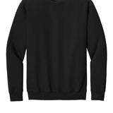 Black Gildan crewneck sweatshirt, blank front view