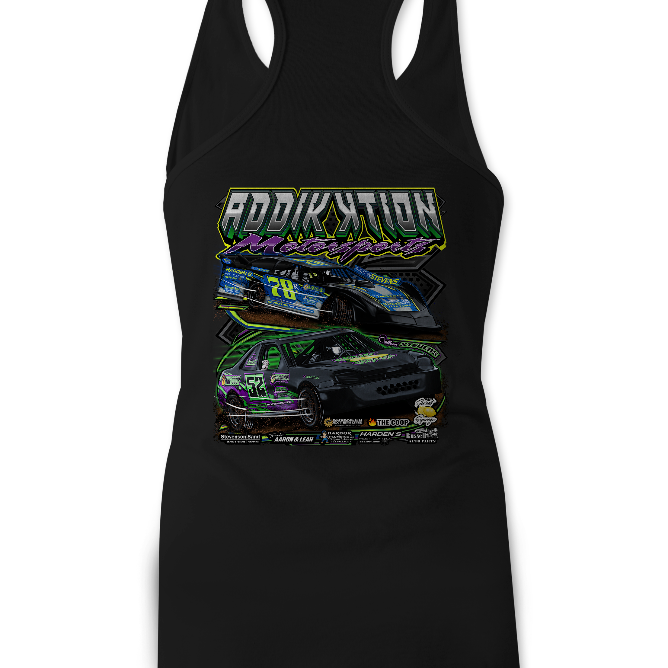 Addikktion Motorsports Tank Tops