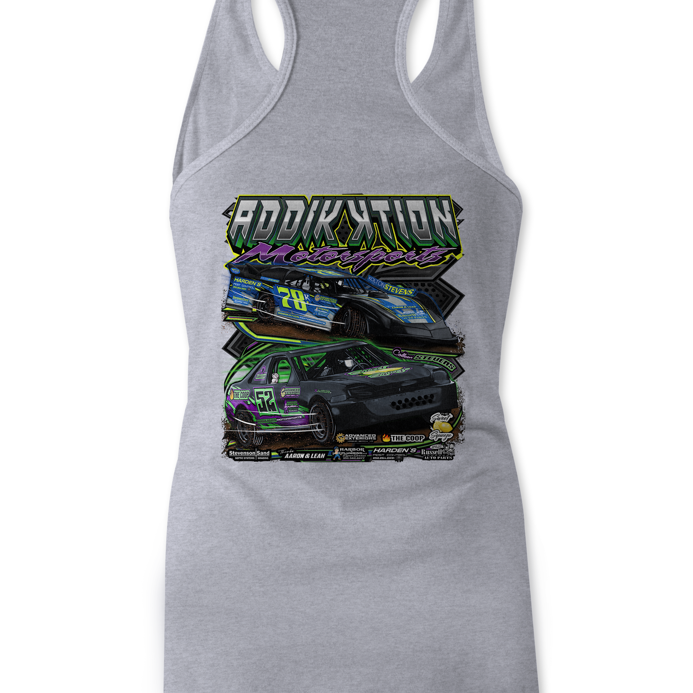 Addikktion Motorsports Tank Tops